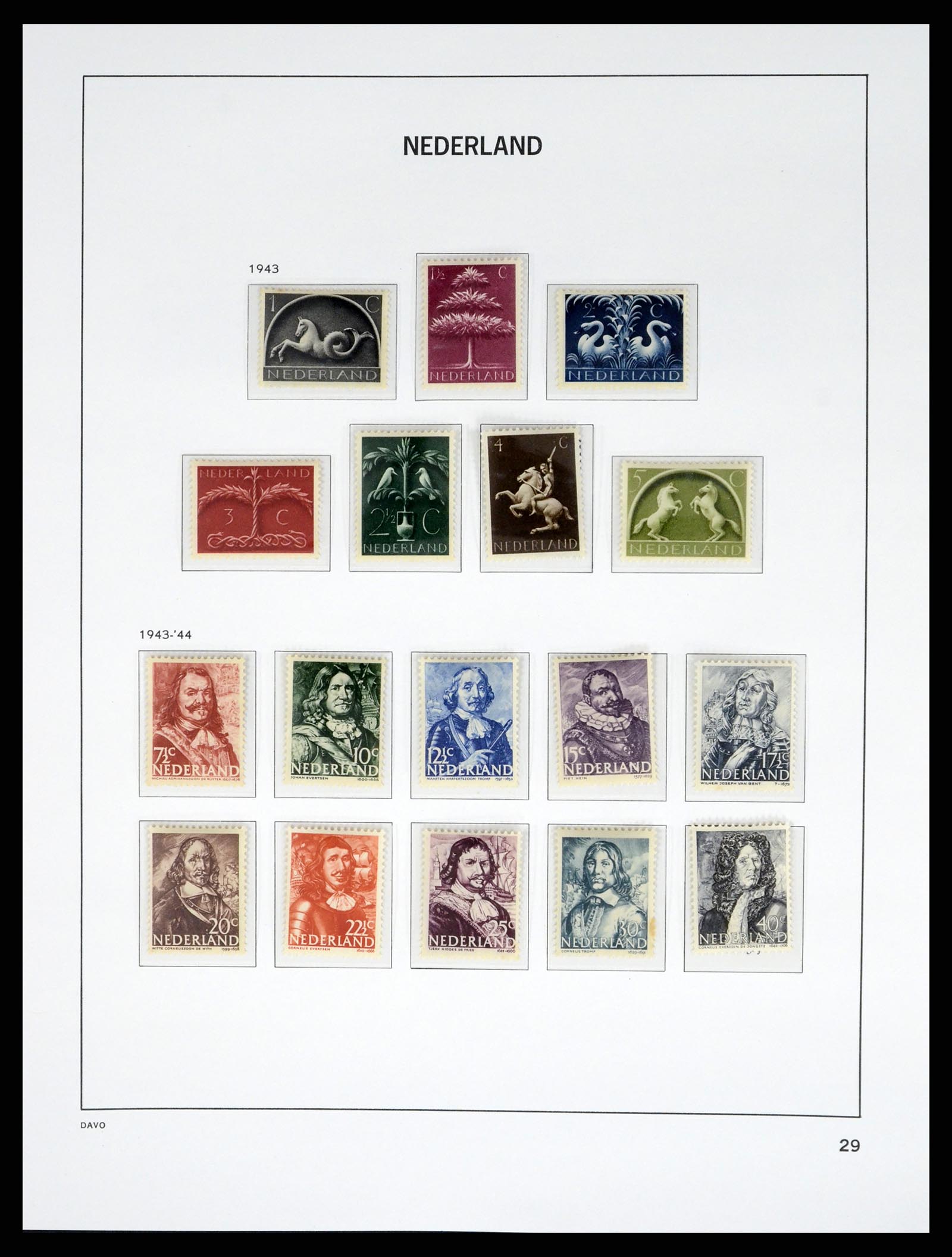 37815 028 - Postzegelverzameling 37815 Nederland 1852-2014.