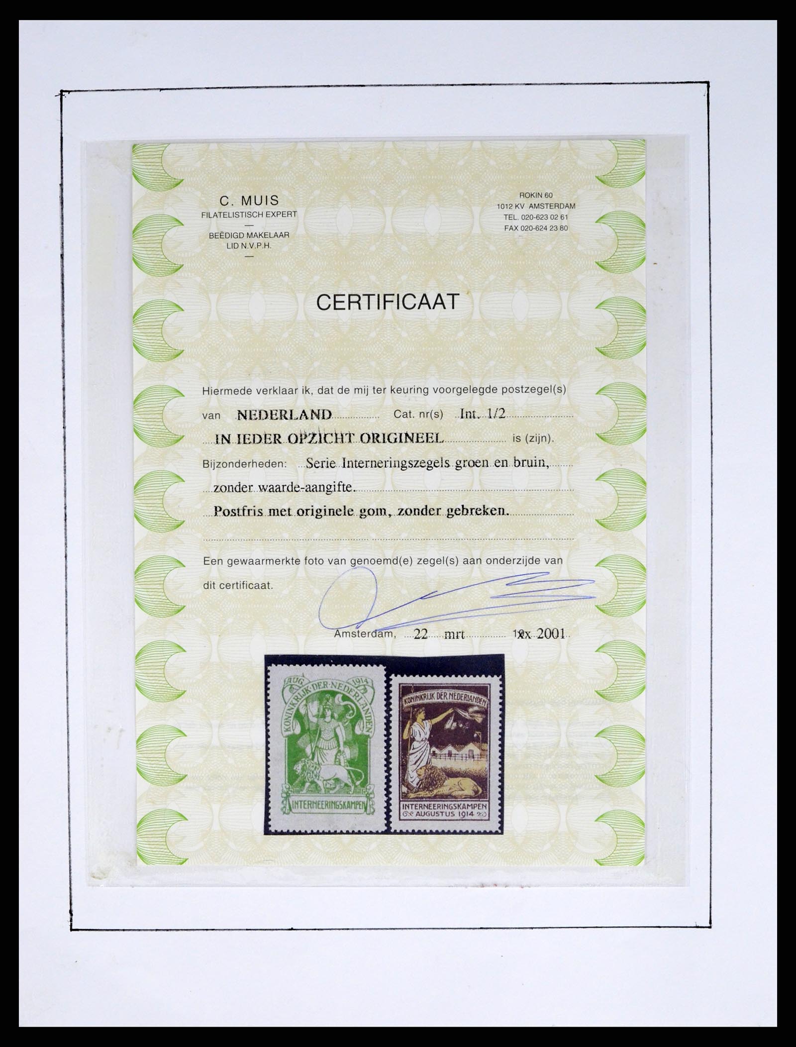 37815 032 - Postzegelverzameling 37815 Nederland 1852-2014.