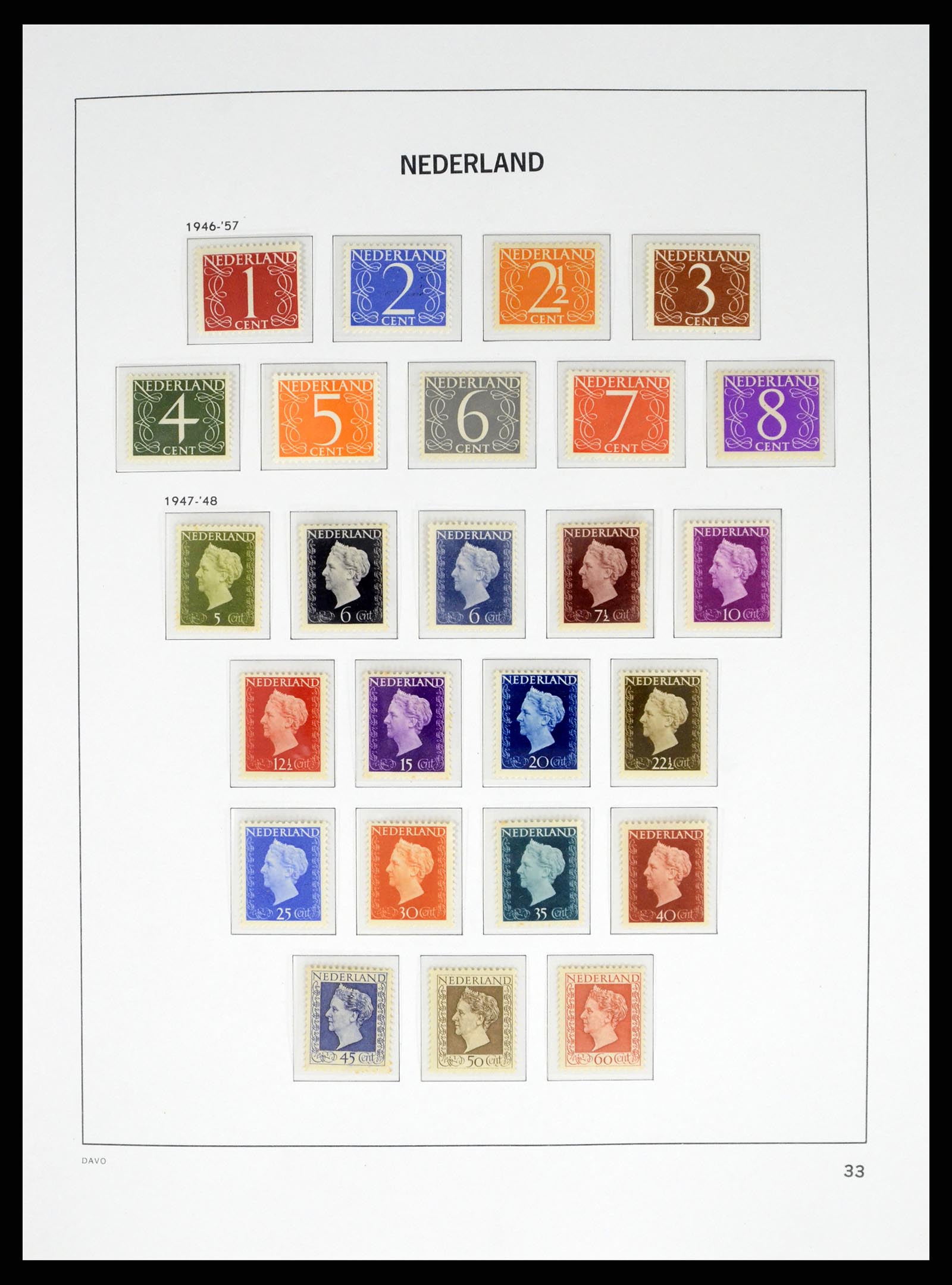 37815 043 - Postzegelverzameling 37815 Nederland 1852-2014.