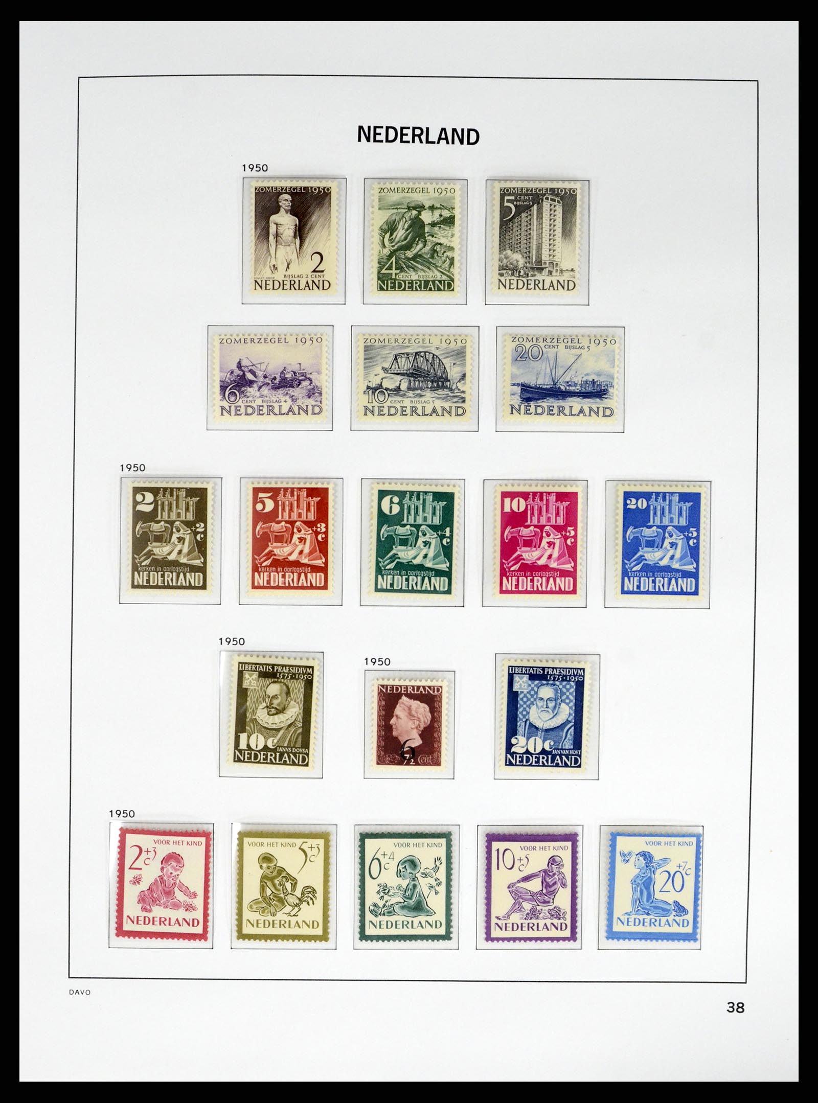 37815 048 - Postzegelverzameling 37815 Nederland 1852-2014.