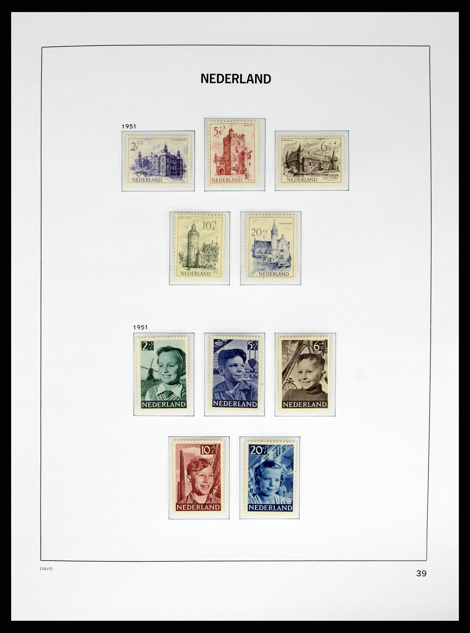 37815 049 - Postzegelverzameling 37815 Nederland 1852-2014.