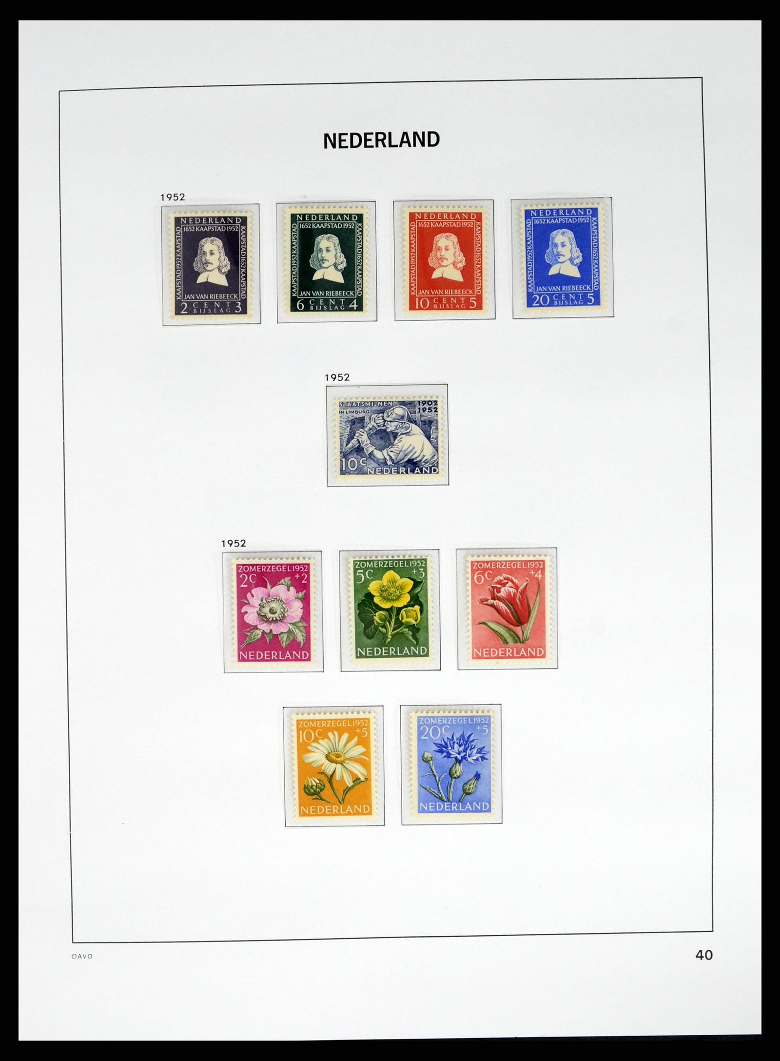 37815 050 - Postzegelverzameling 37815 Nederland 1852-2014.