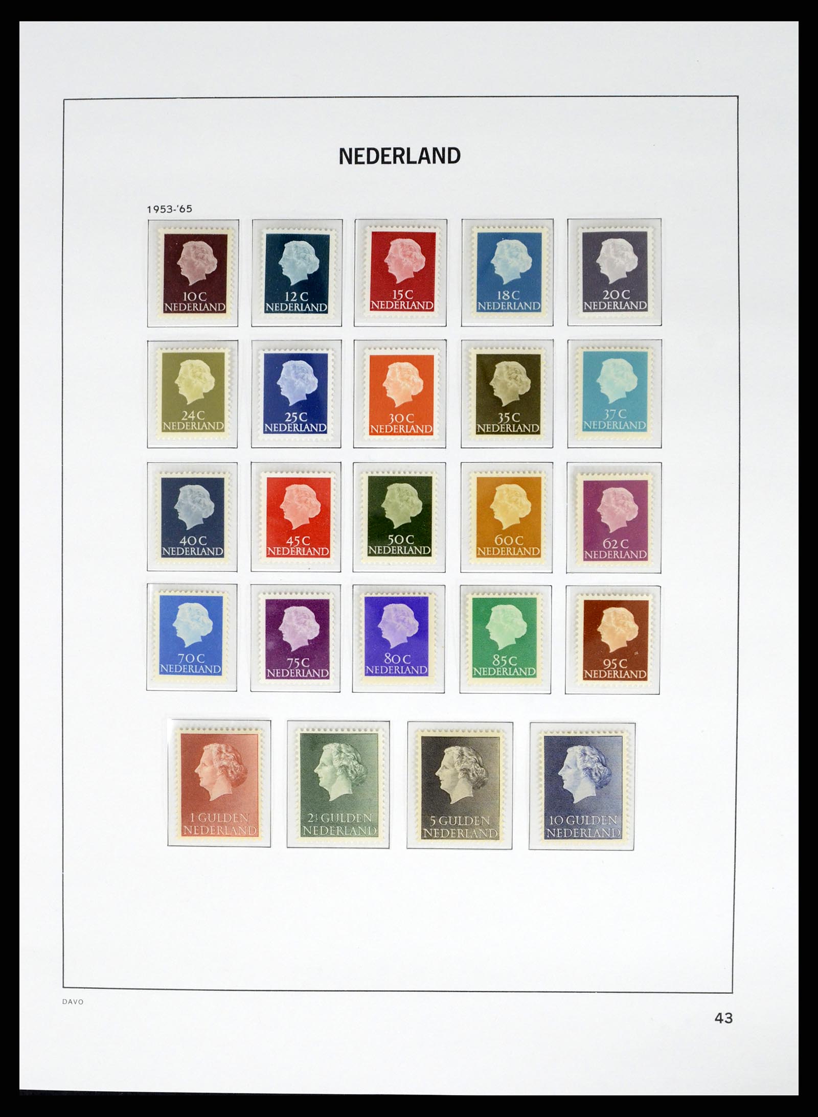 37815 054 - Postzegelverzameling 37815 Nederland 1852-2014.