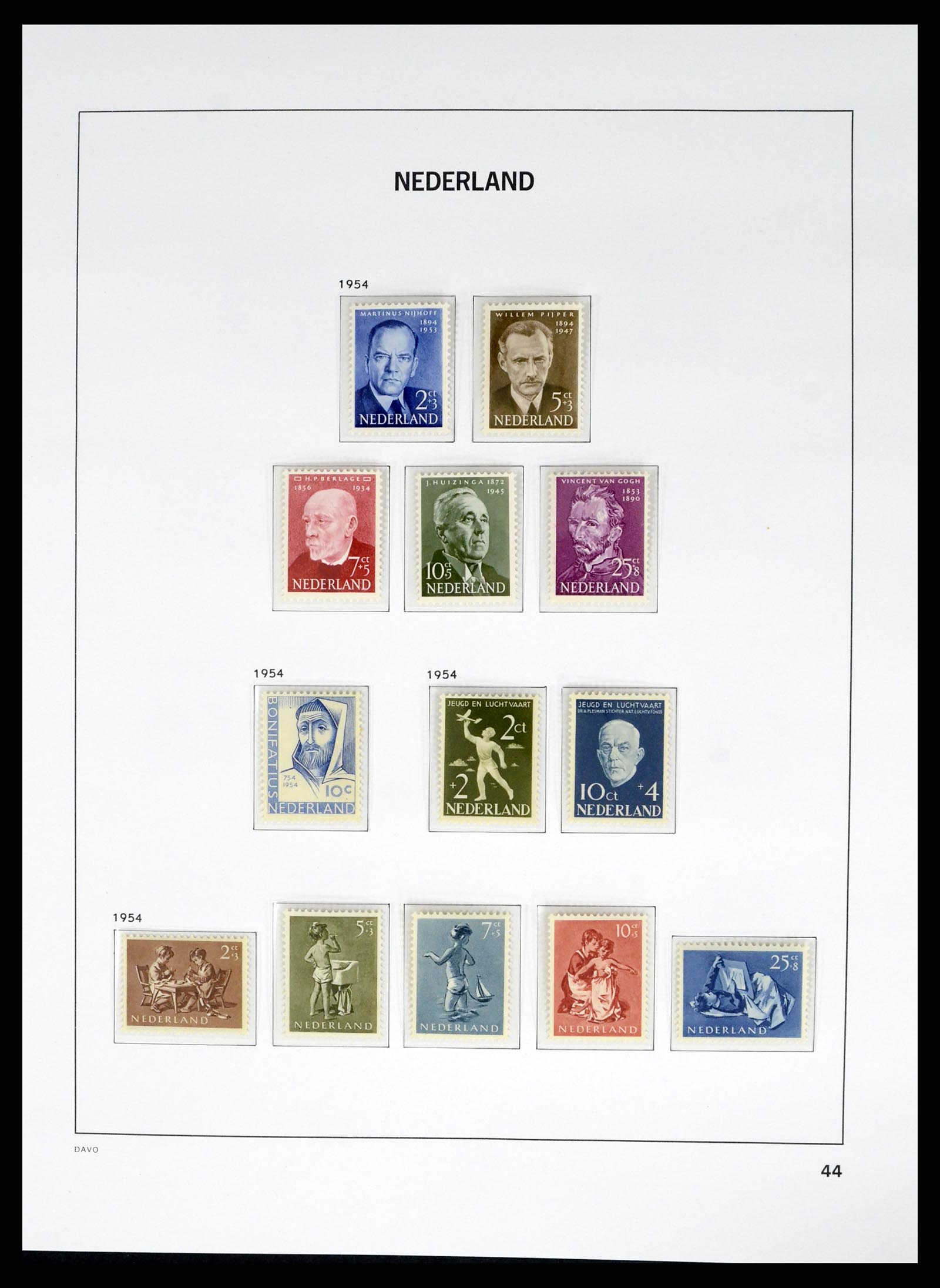 37815 056 - Postzegelverzameling 37815 Nederland 1852-2014.