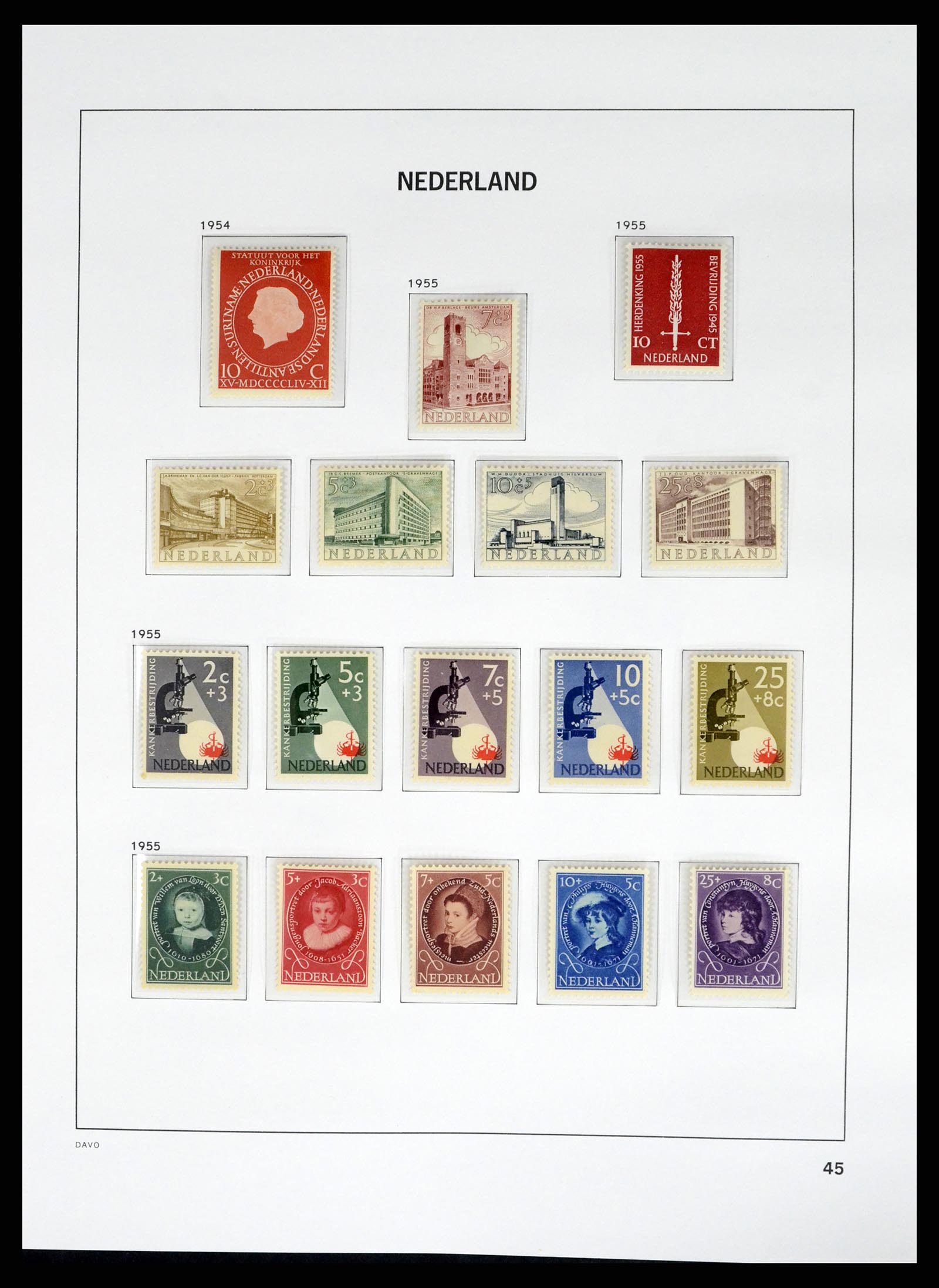 37815 057 - Postzegelverzameling 37815 Nederland 1852-2014.