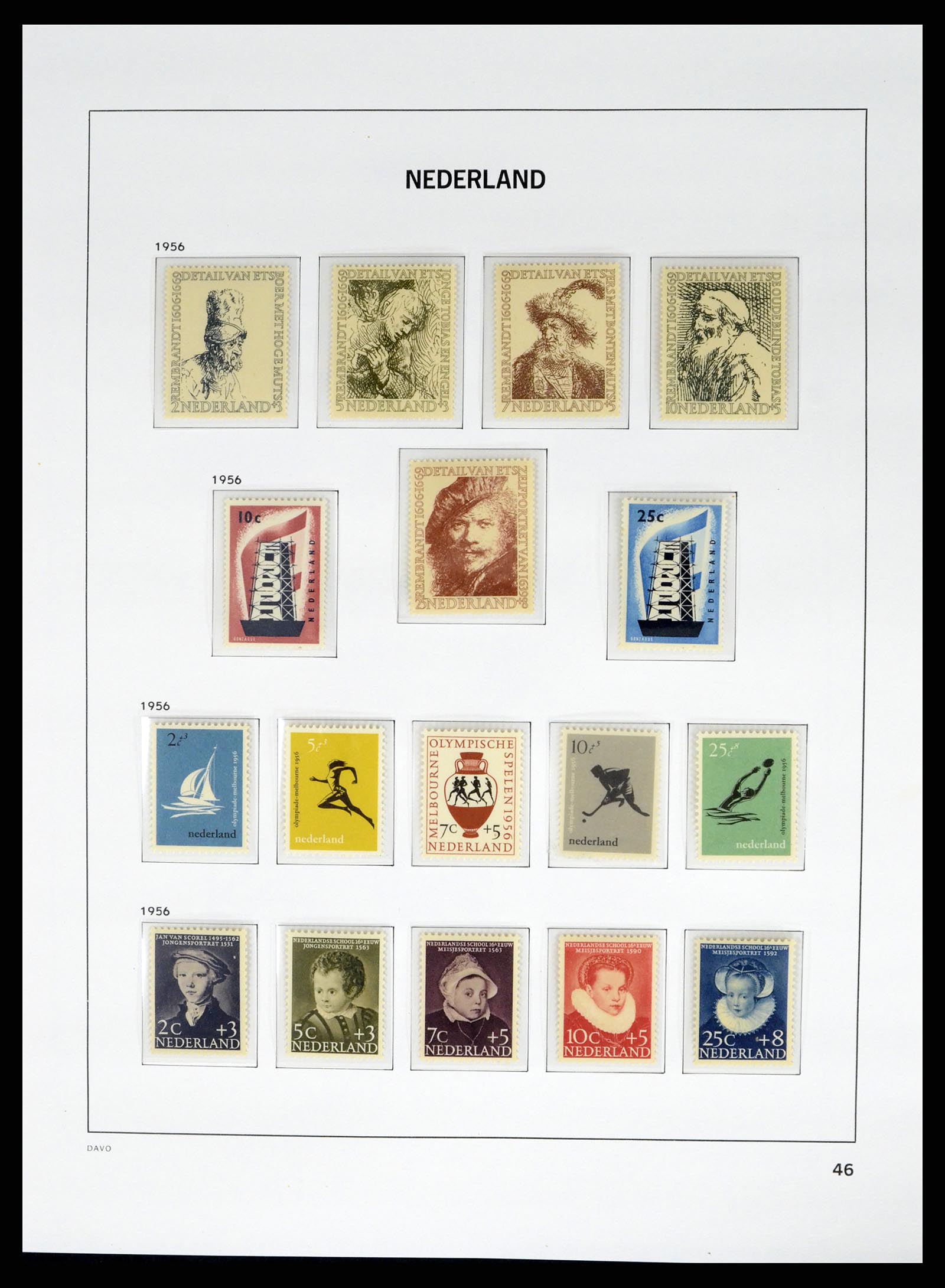 37815 058 - Postzegelverzameling 37815 Nederland 1852-2014.