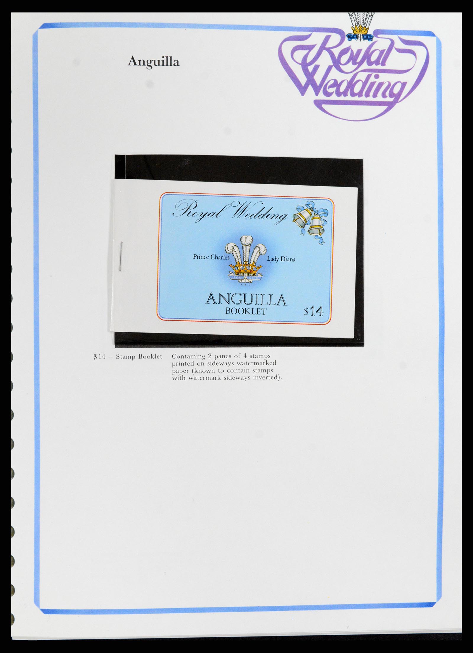 37818 002 - Stamp Collection 37818 Royal Wedding 1981.