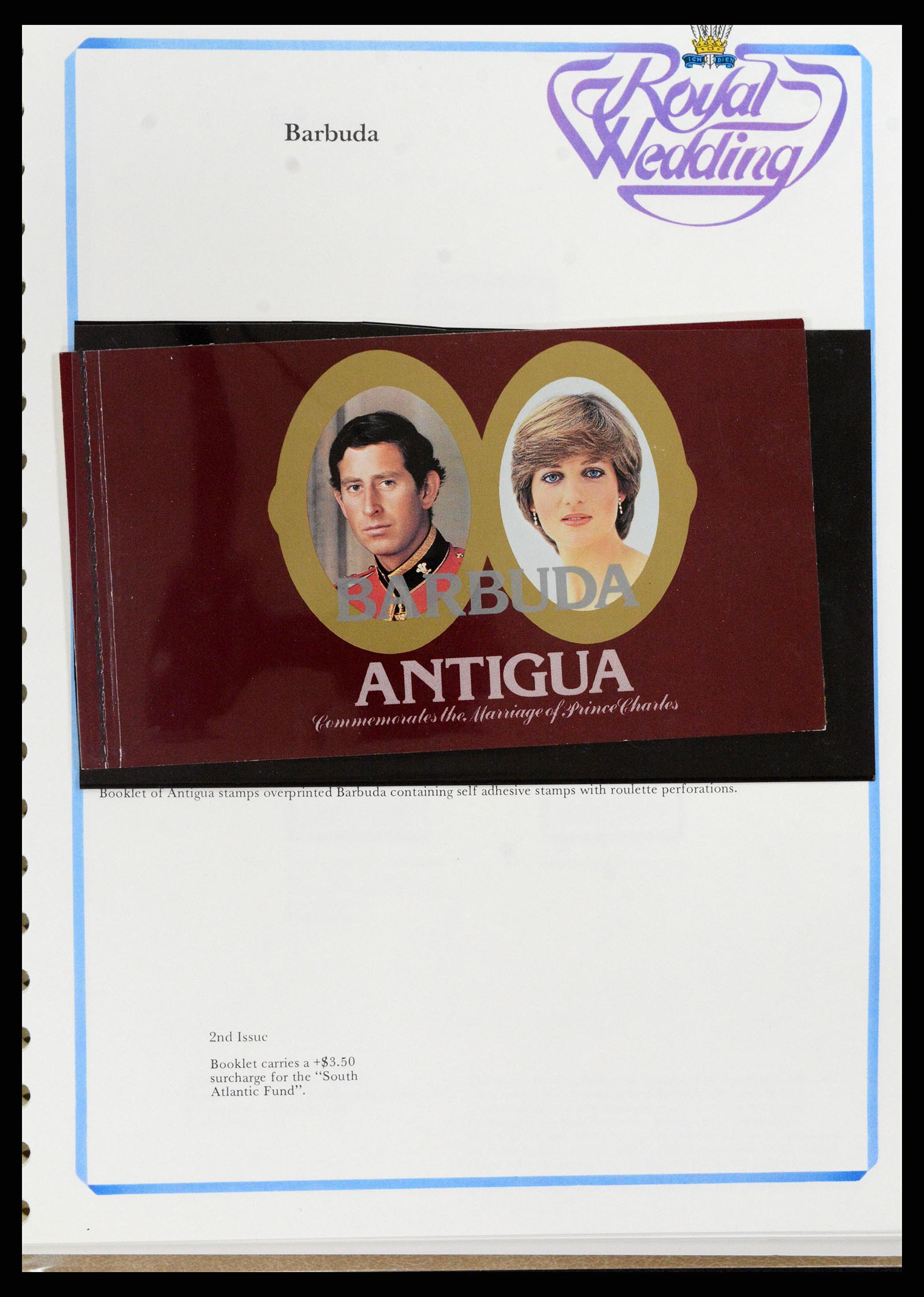 37818 031 - Stamp Collection 37818 Royal Wedding 1981.