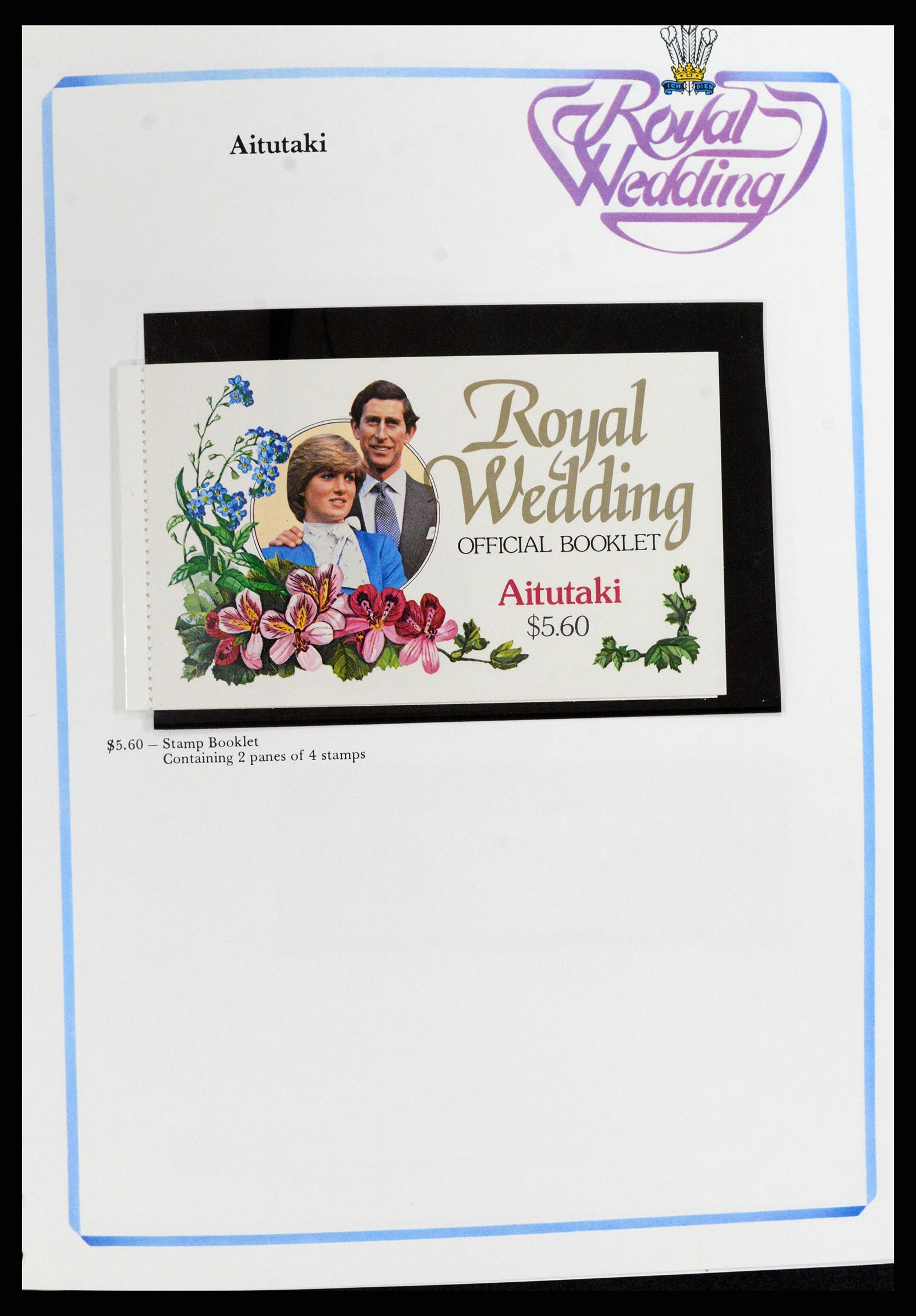 37818 079 - Stamp Collection 37818 Royal Wedding 1981.