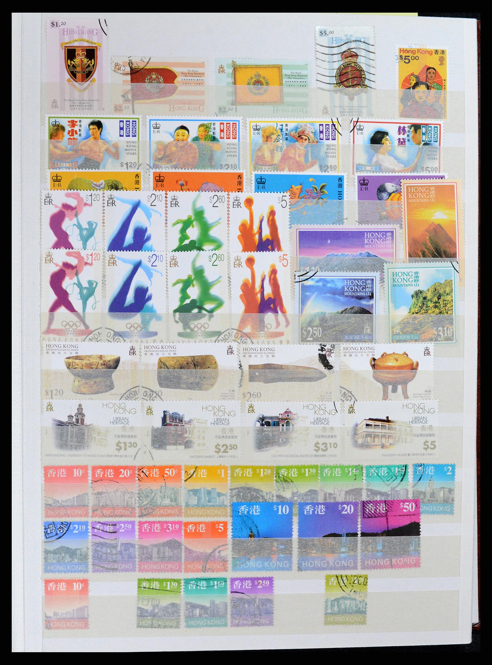 37819 009 - Stamp Collection 37819 Hong Kong 1984-2014.