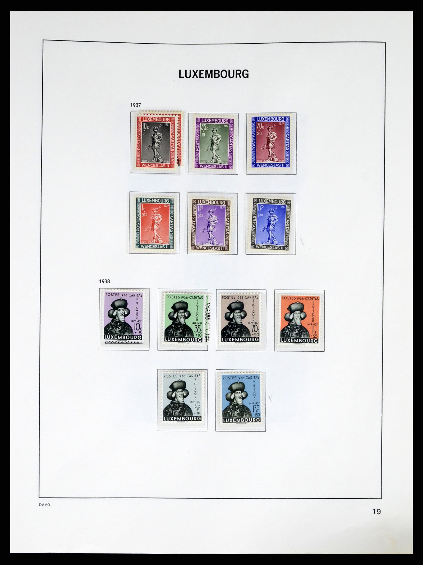 37820 019 - Stamp Collection 37820 Luxembourg 1852-2021!