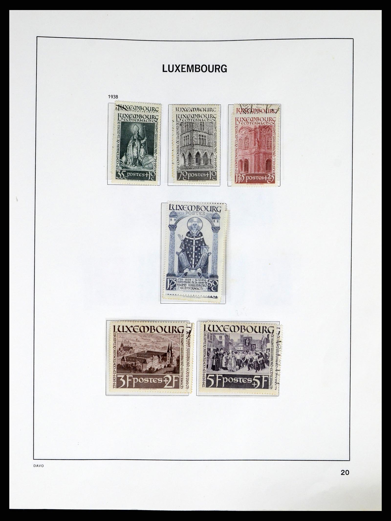 37820 020 - Stamp Collection 37820 Luxembourg 1852-2021!