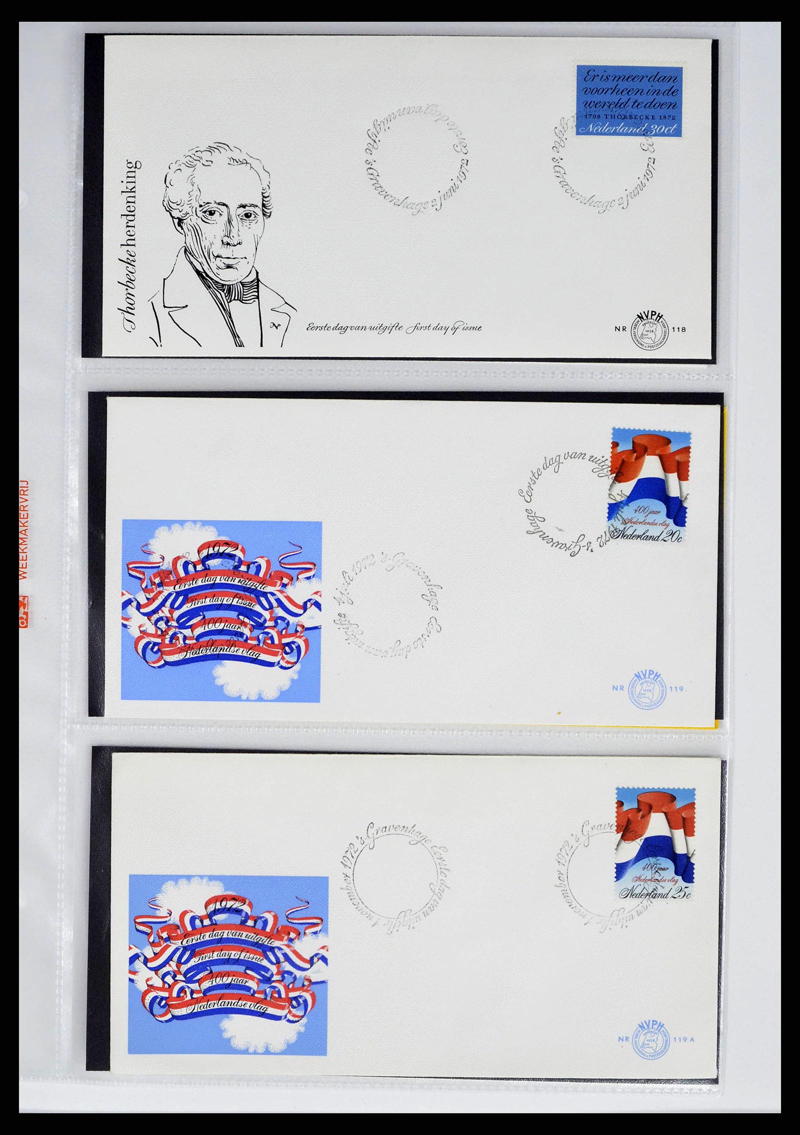 37821 0051 - Stamp collection 37821 Netherlands FDC's 1950-2012.