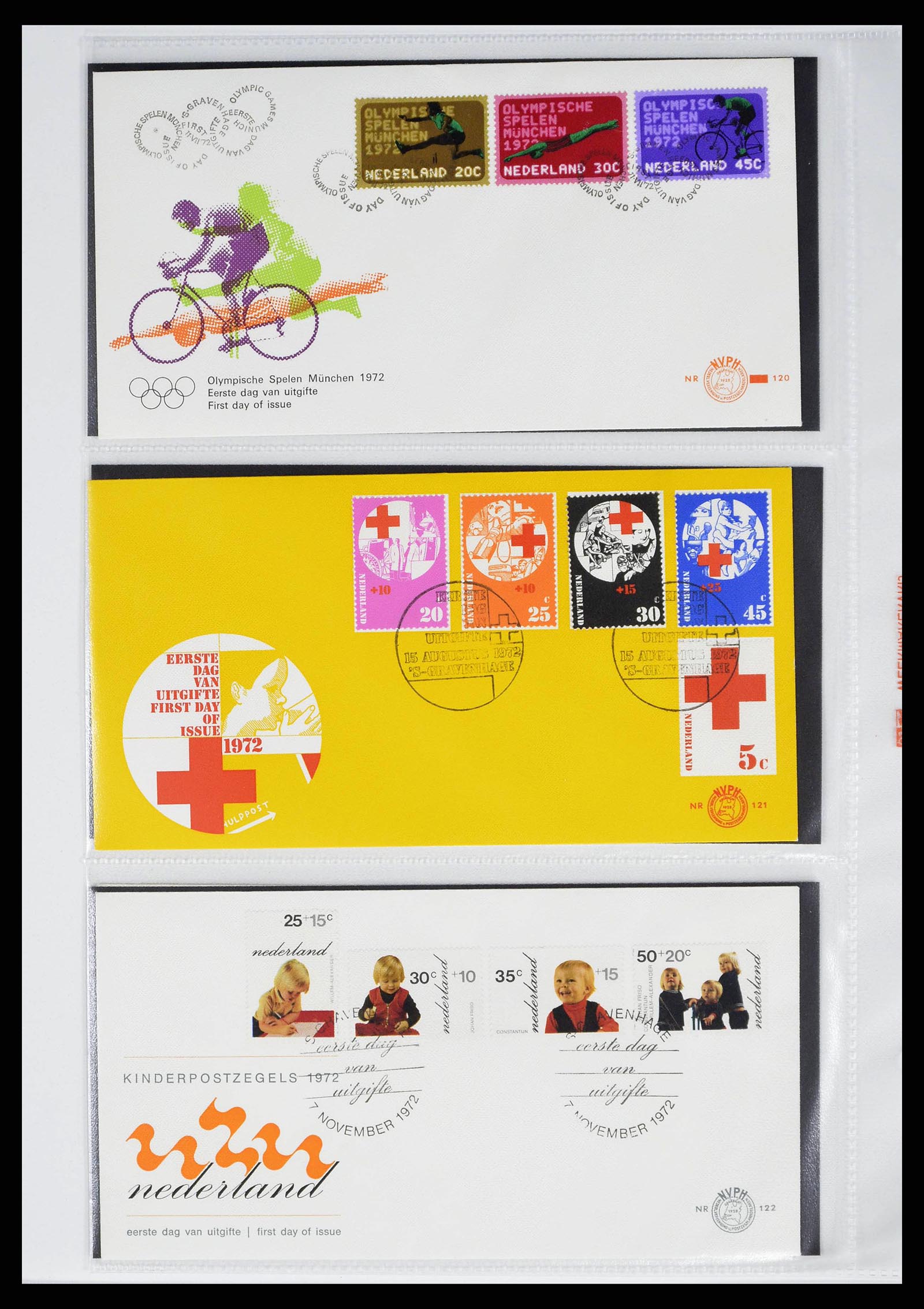 37821 0052 - Stamp collection 37821 Netherlands FDC's 1950-2012.