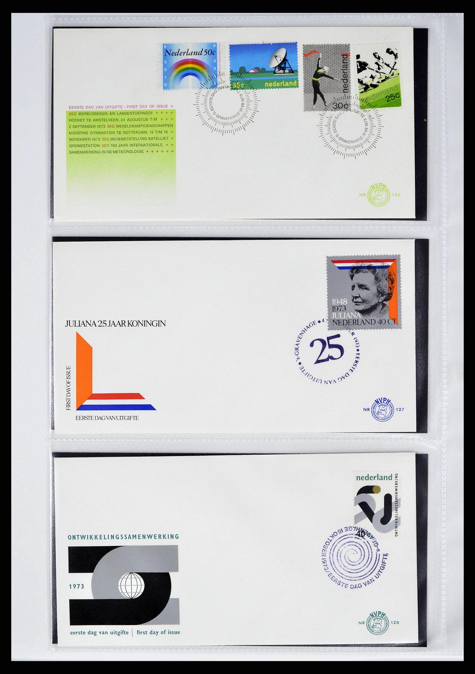 37821 0055 - Stamp collection 37821 Netherlands FDC's 1950-2012.