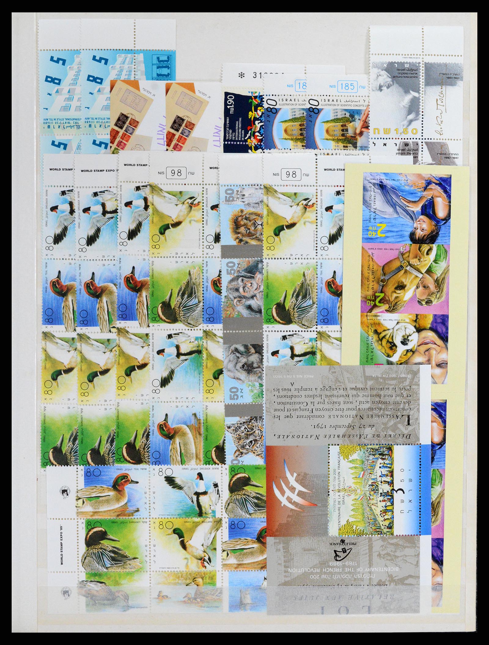 37822 009 - Stamp Collection 37822 Israel 1988-2006.