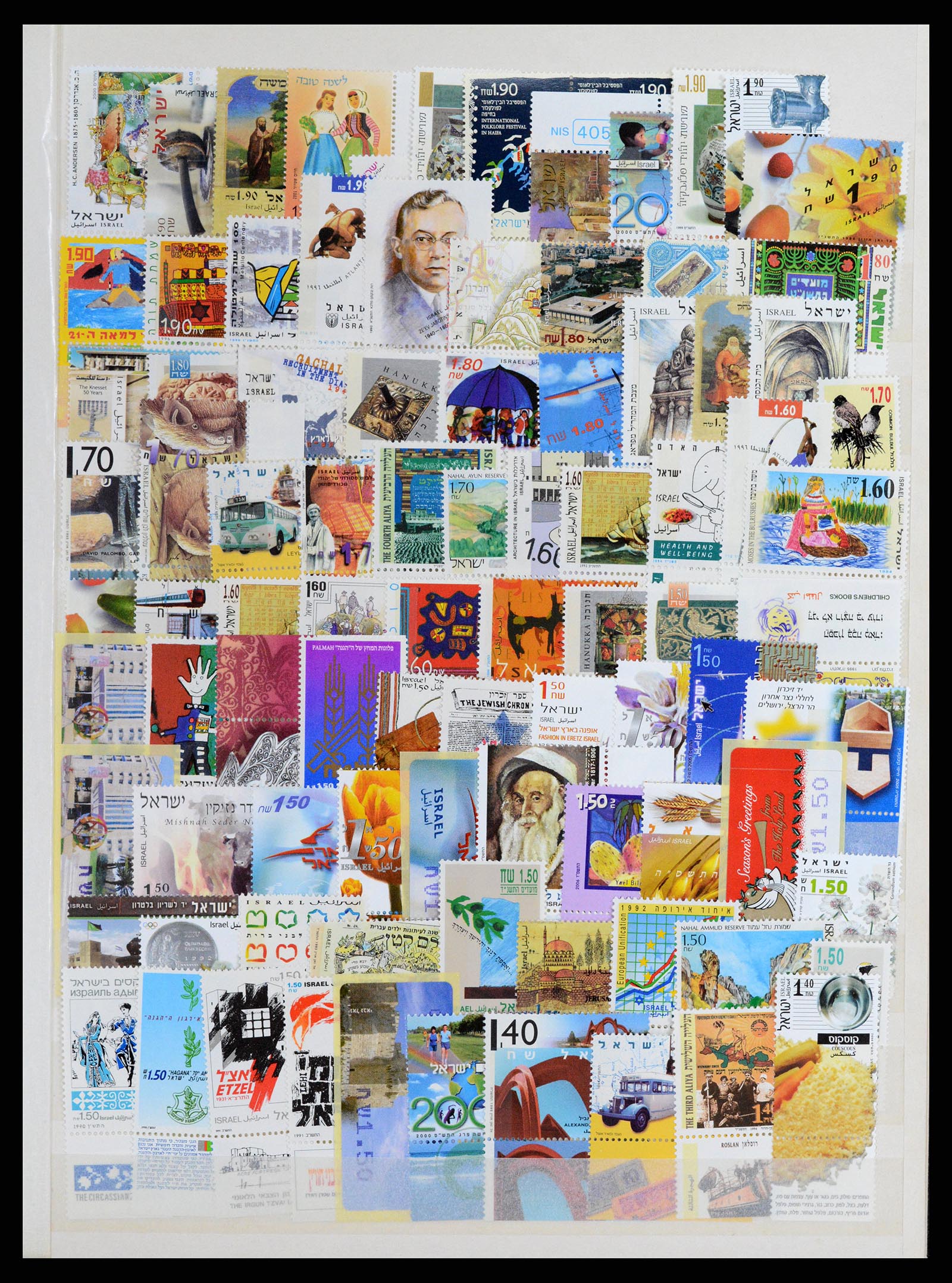 37822 015 - Stamp Collection 37822 Israel 1988-2006.