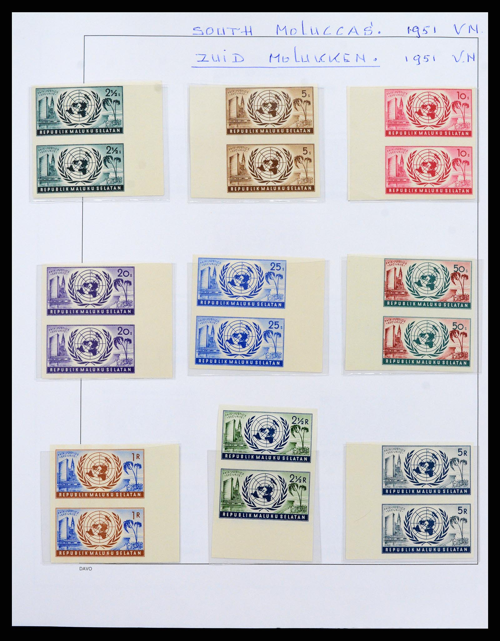37825 038 - Postzegelverzameling 37825 Nederlands Indië Jap. Bezetting/interim 19