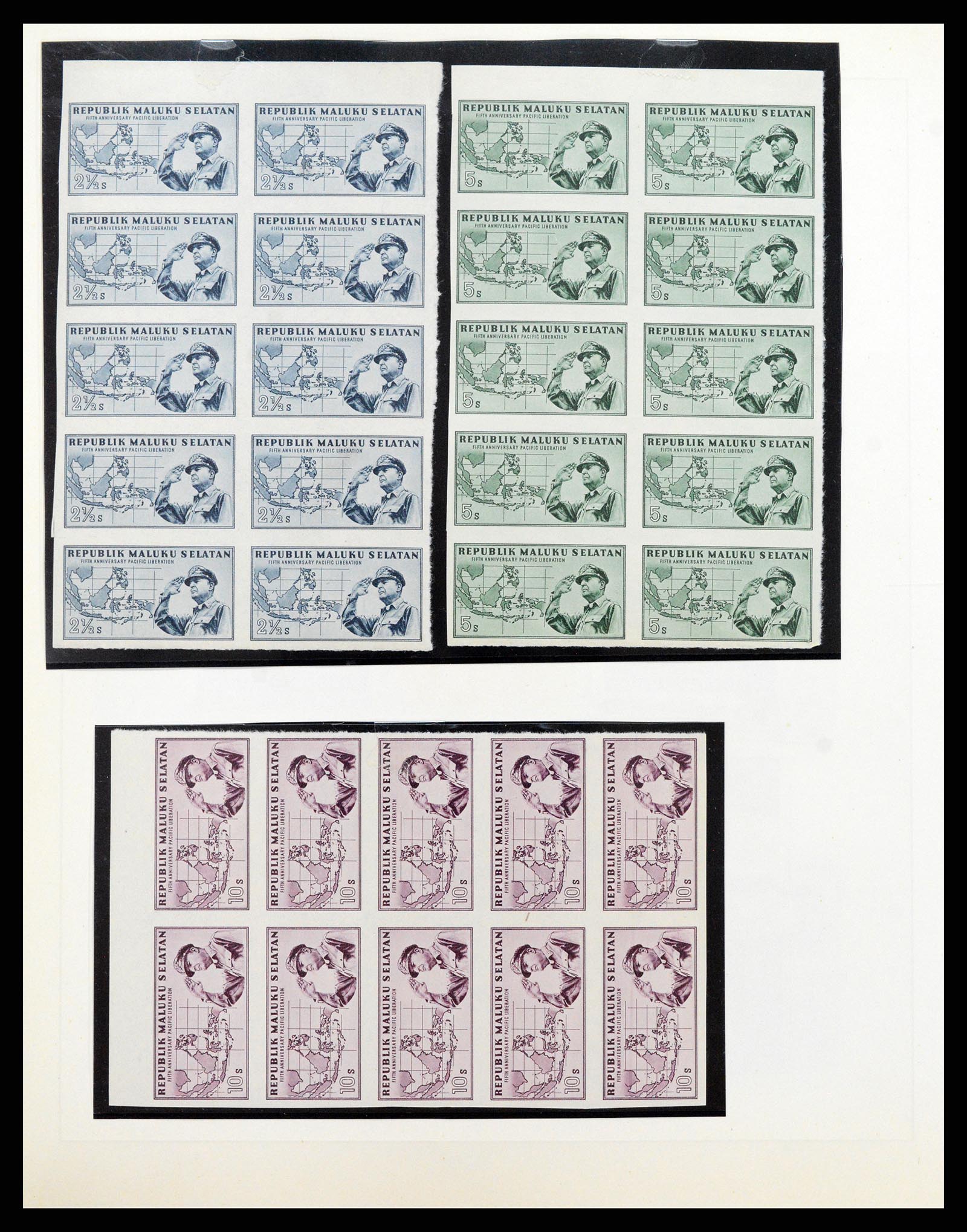 37825 042 - Postzegelverzameling 37825 Nederlands Indië Jap. Bezetting/interim 19