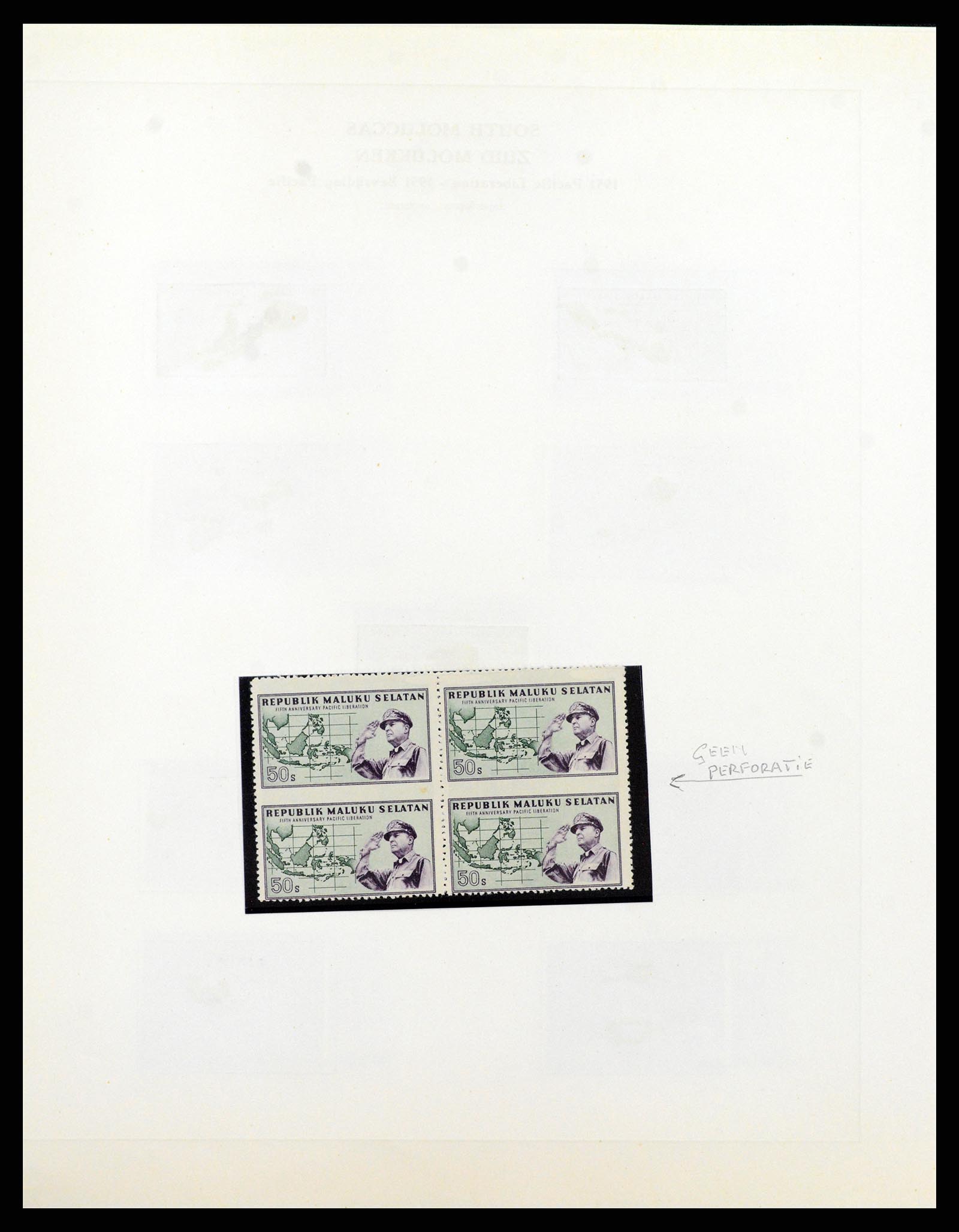 37825 045 - Postzegelverzameling 37825 Nederlands Indië Jap. Bezetting/interim 19