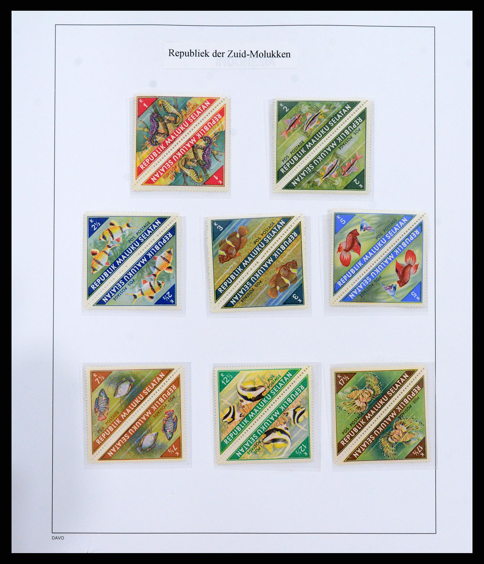 37825 048 - Postzegelverzameling 37825 Nederlands Indië Jap. Bezetting/interim 19
