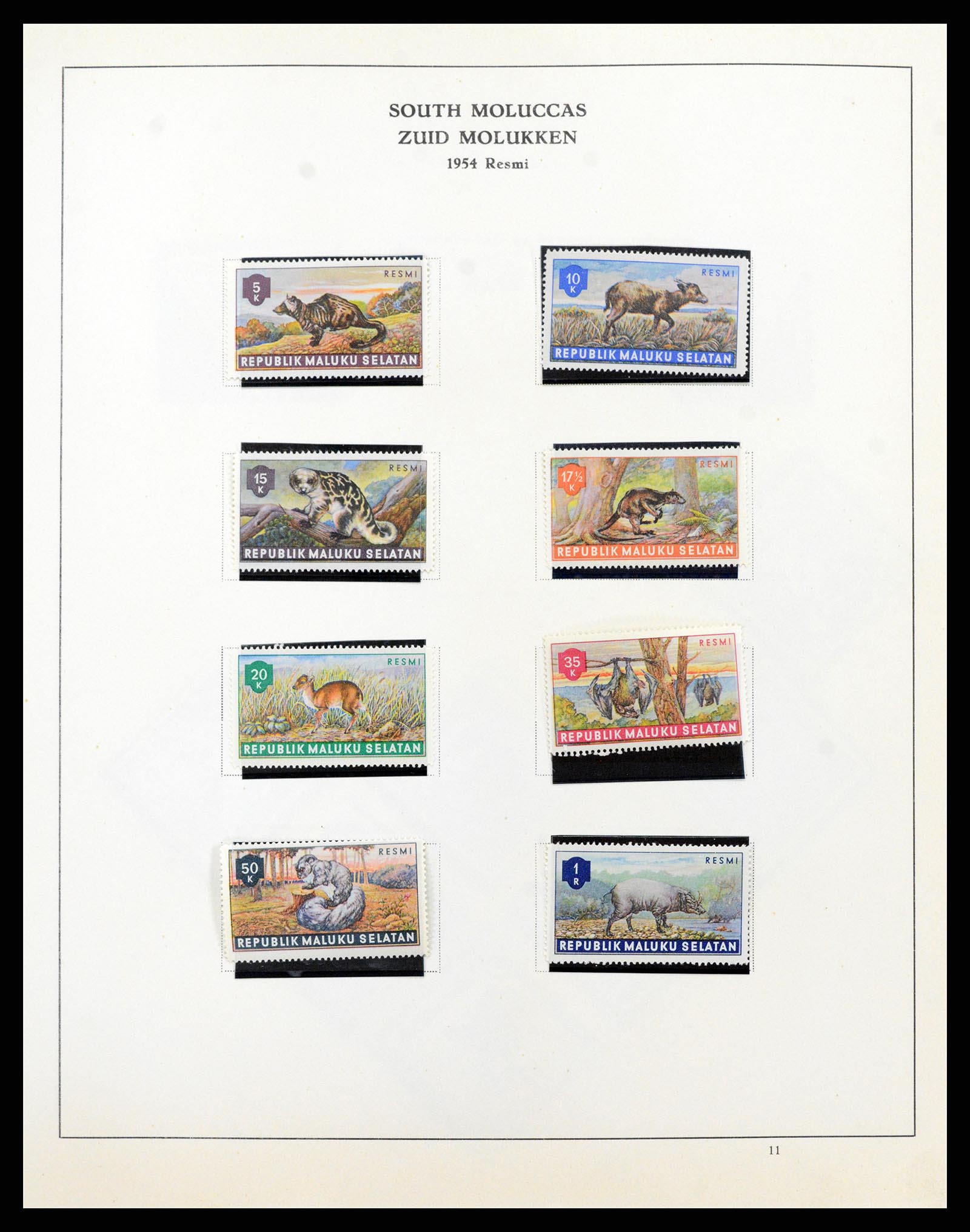 37825 053 - Postzegelverzameling 37825 Nederlands Indië Jap. Bezetting/interim 19