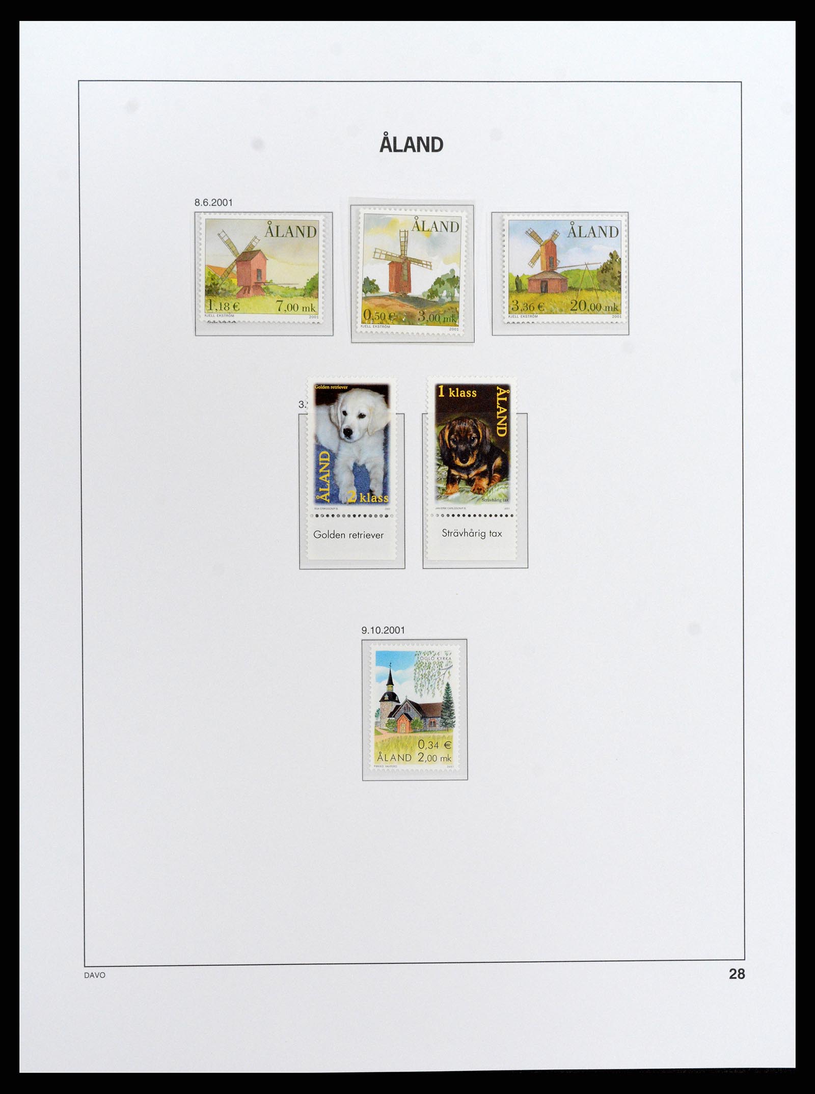 37827 041 - Stamp Collection 37827 Aland 1984-2016.