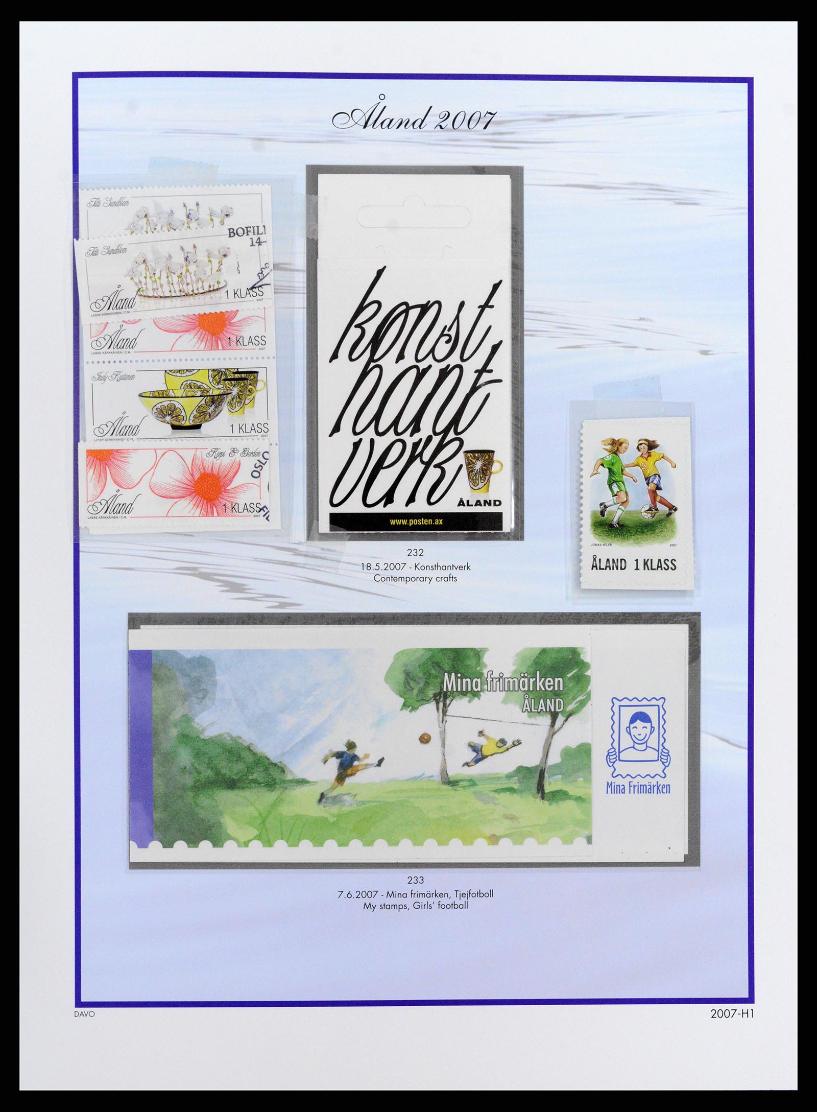 37827 066 - Stamp Collection 37827 Aland 1984-2016.