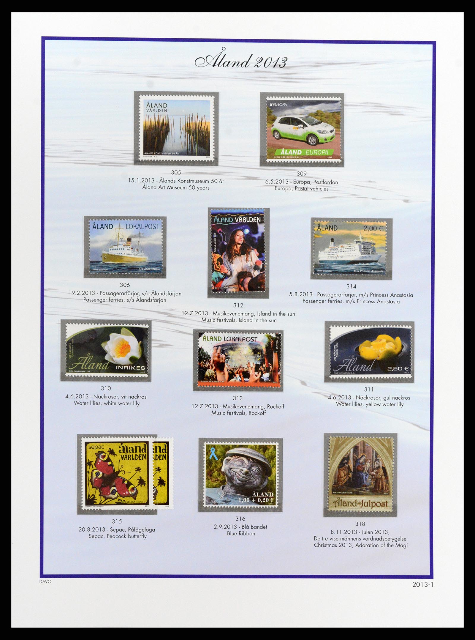37827 093 - Stamp Collection 37827 Aland 1984-2016.