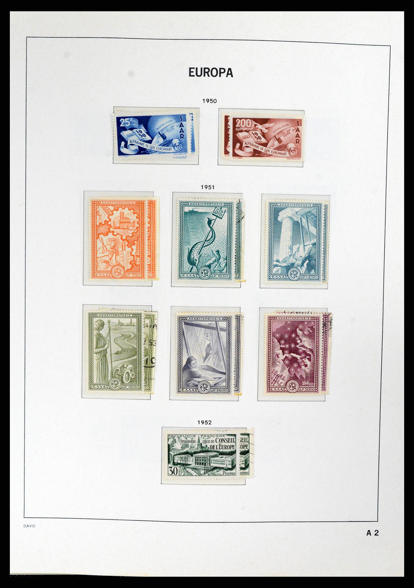 37828 066 - Stamp Collection 37828 Europa CEPT 1936-1986.