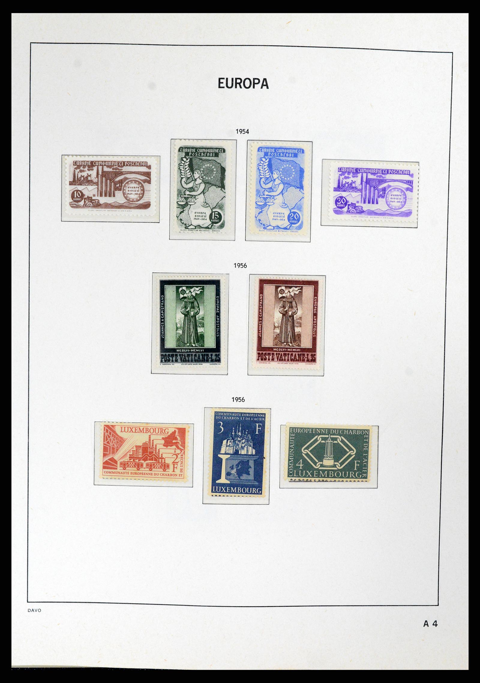 37828 068 - Postzegelverzameling 37828 Europa CEPT 1936-1986.