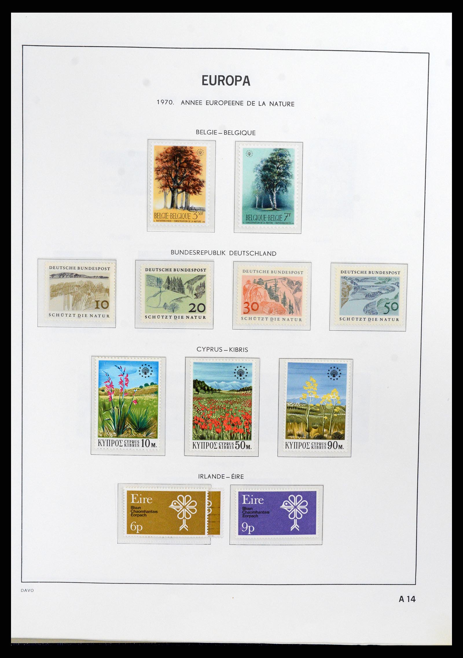 37828 078 - Postzegelverzameling 37828 Europa CEPT 1936-1986.