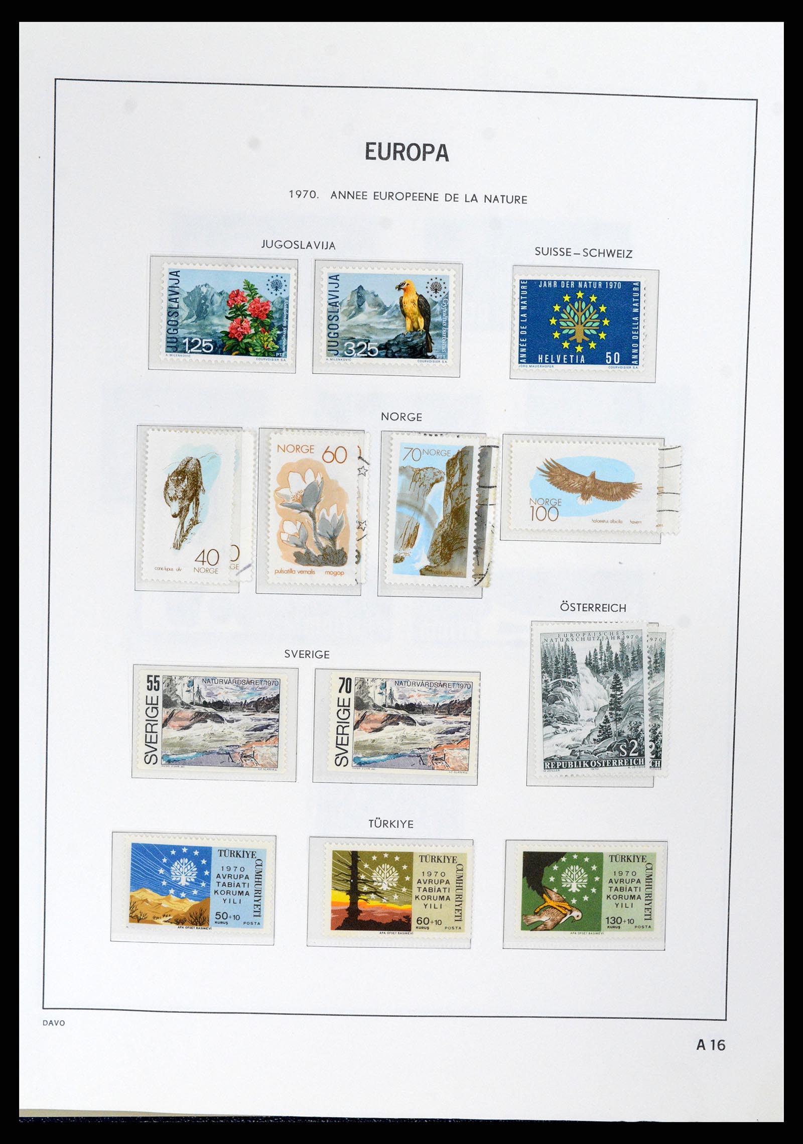 37828 080 - Postzegelverzameling 37828 Europa CEPT 1936-1986.