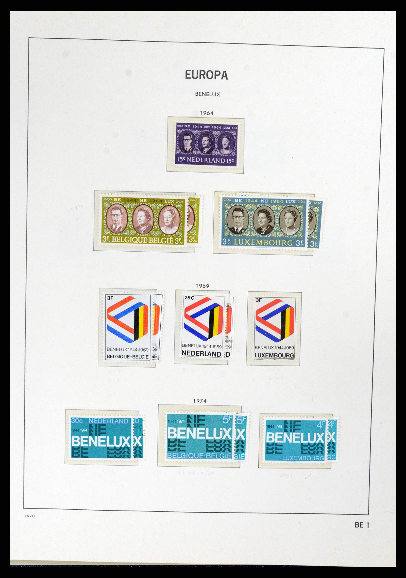 37828 085 - Stamp Collection 37828 Europa CEPT 1936-1986.