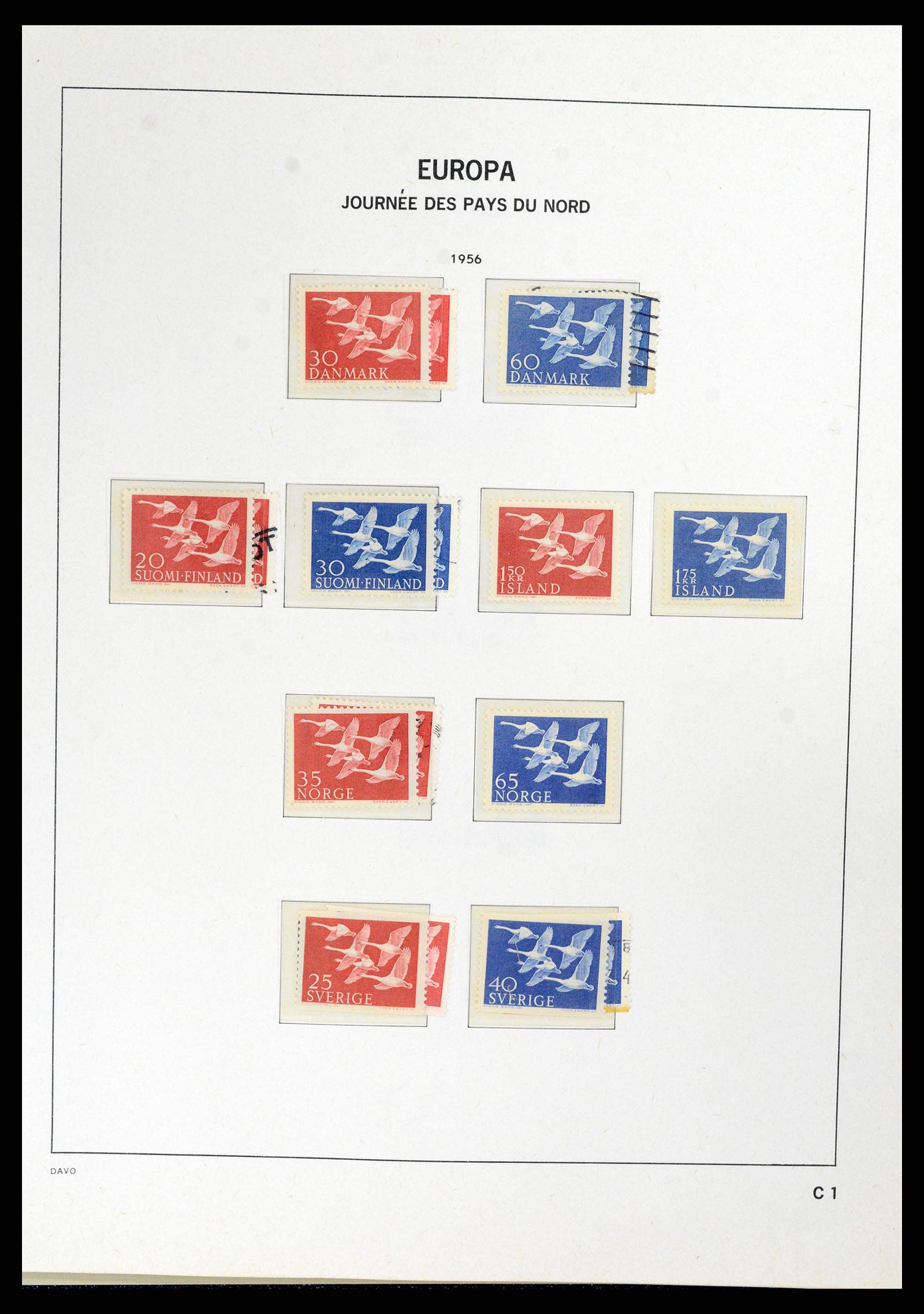 37828 086 - Postzegelverzameling 37828 Europa CEPT 1936-1986.