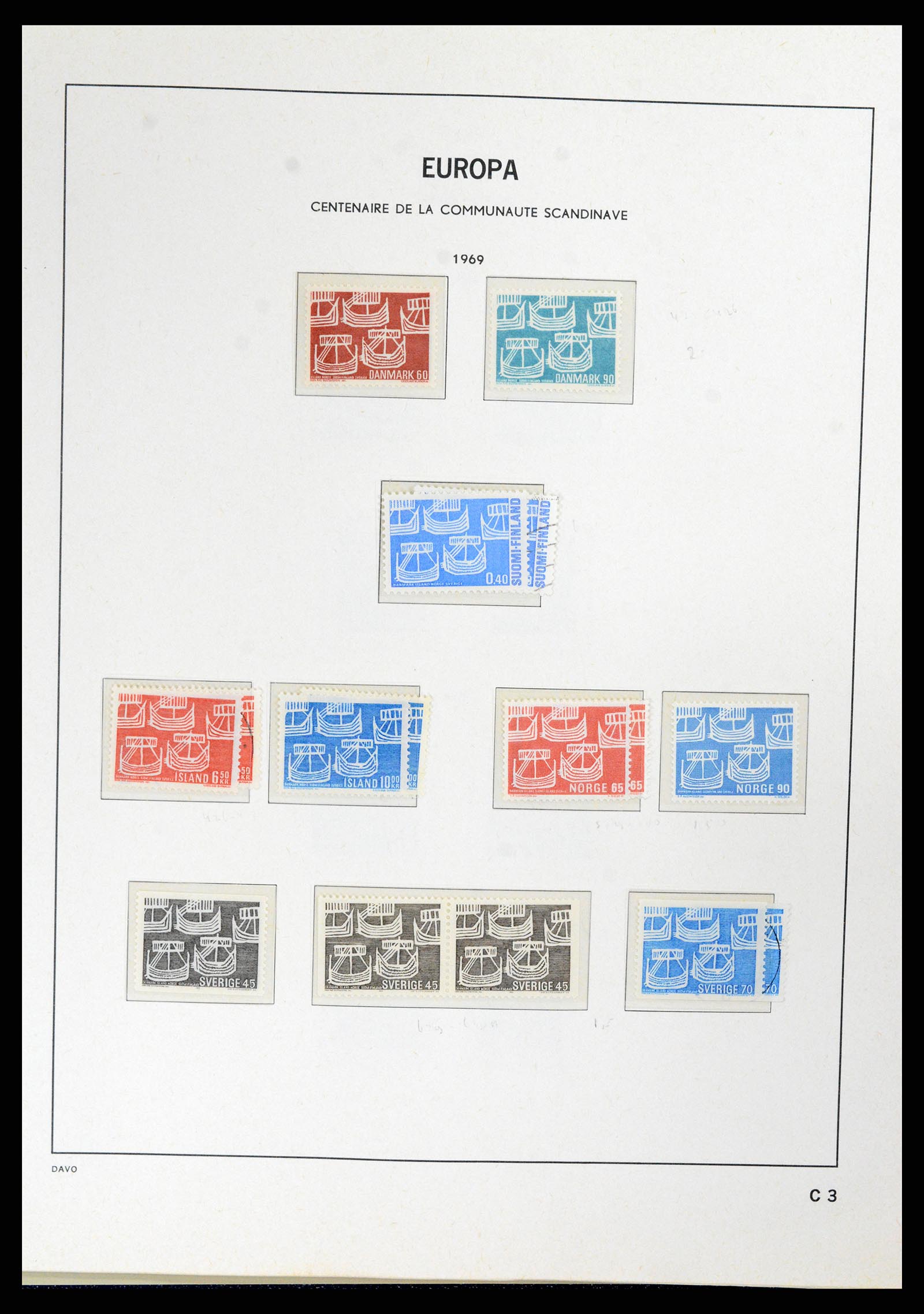 37828 088 - Postzegelverzameling 37828 Europa CEPT 1936-1986.