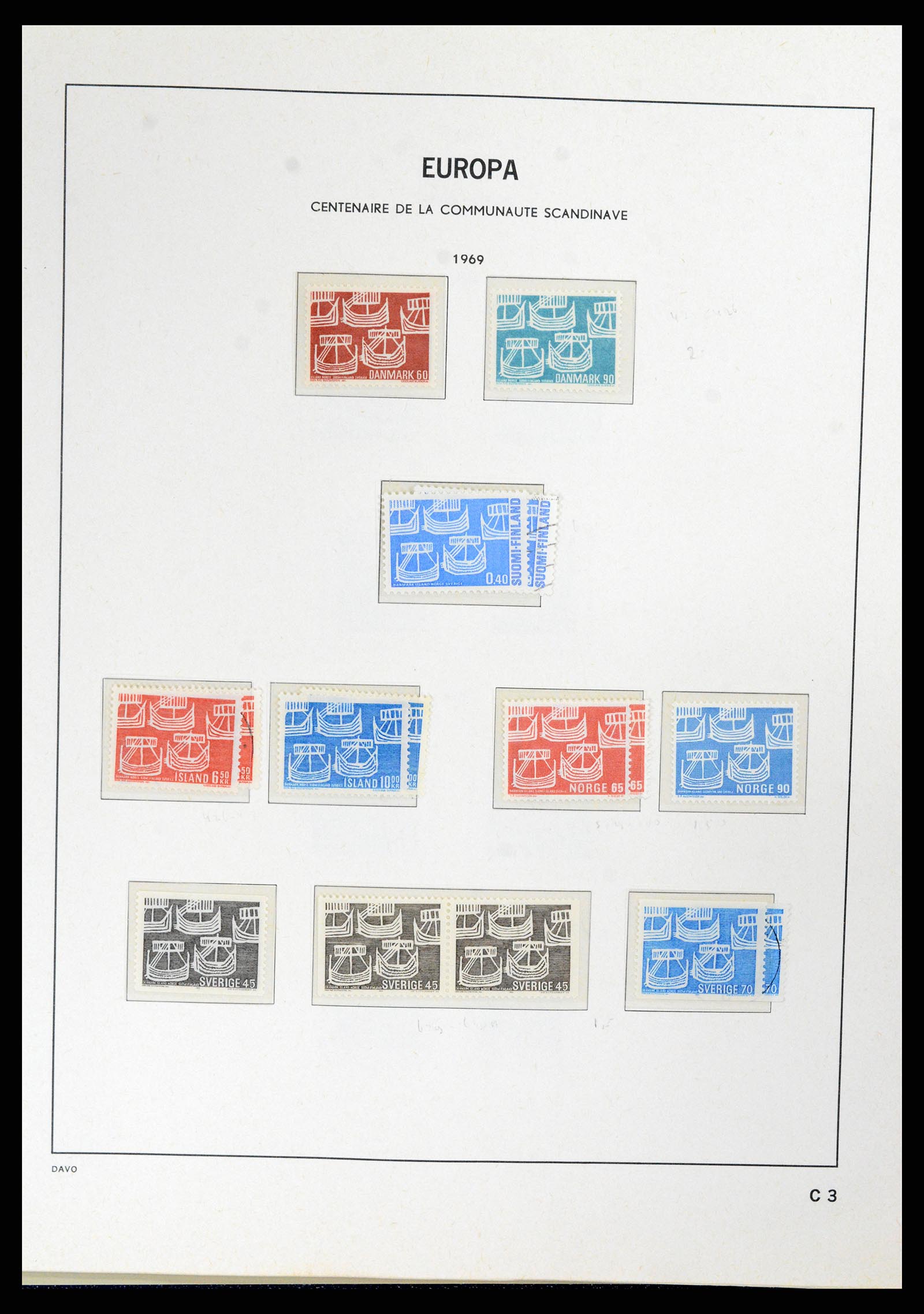 37828 088 - Stamp Collection 37828 Europa CEPT 1936-1986.