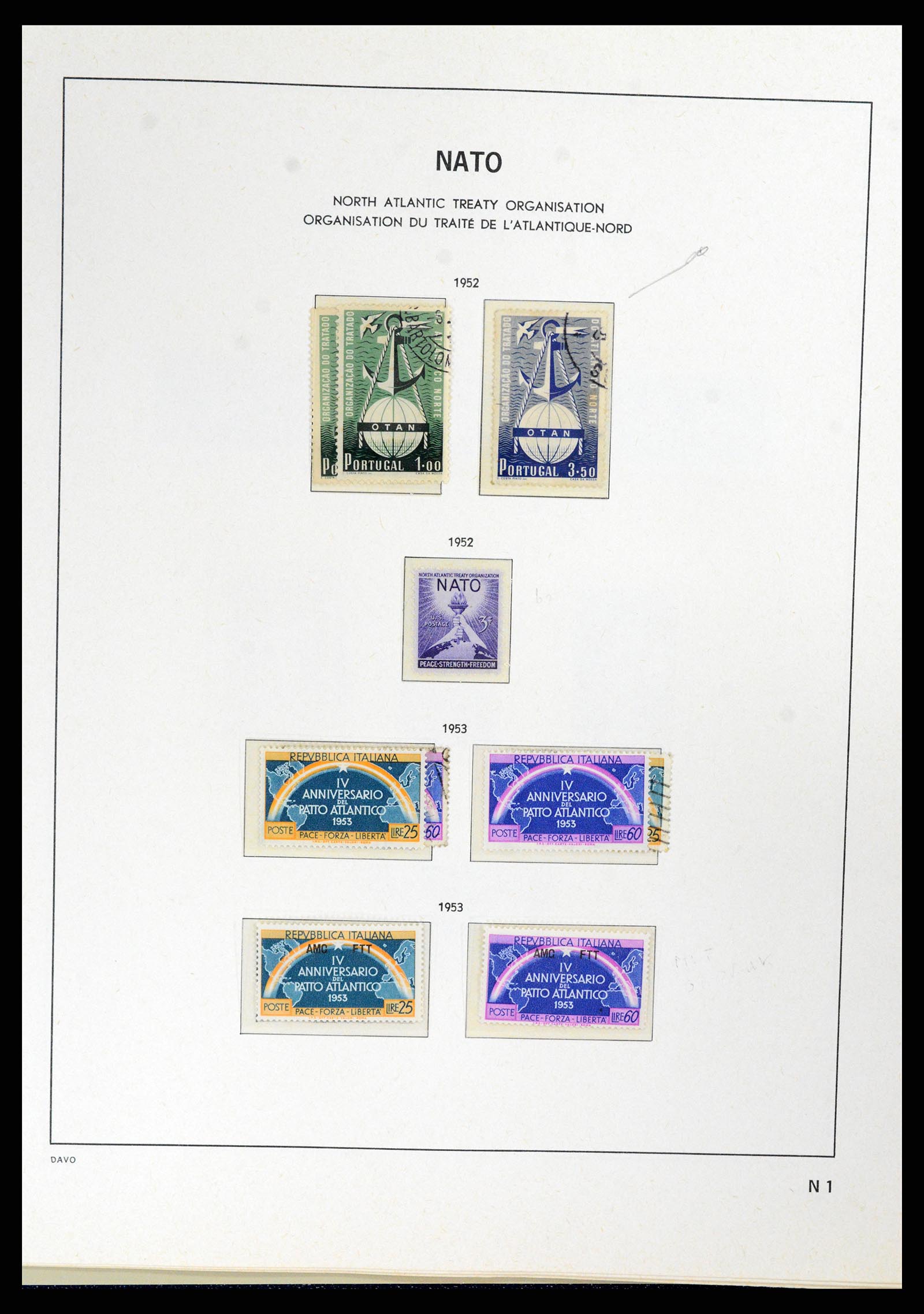 37828 093 - Postzegelverzameling 37828 Europa CEPT 1936-1986.