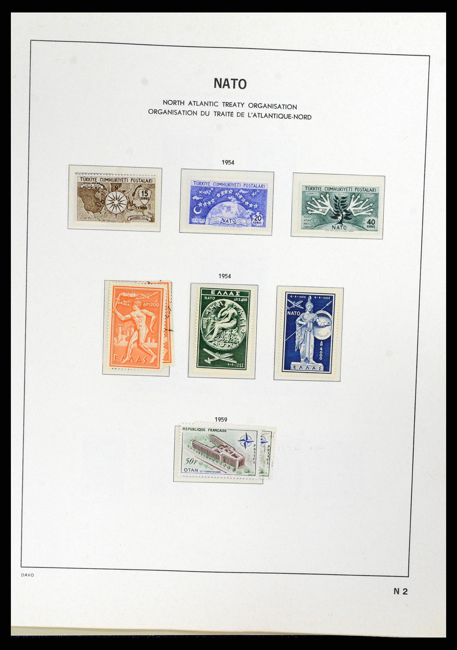37828 094 - Stamp Collection 37828 Europa CEPT 1936-1986.
