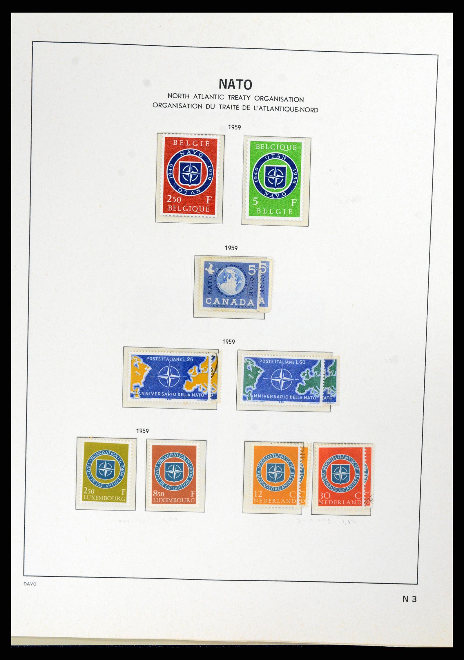 37828 095 - Postzegelverzameling 37828 Europa CEPT 1936-1986.