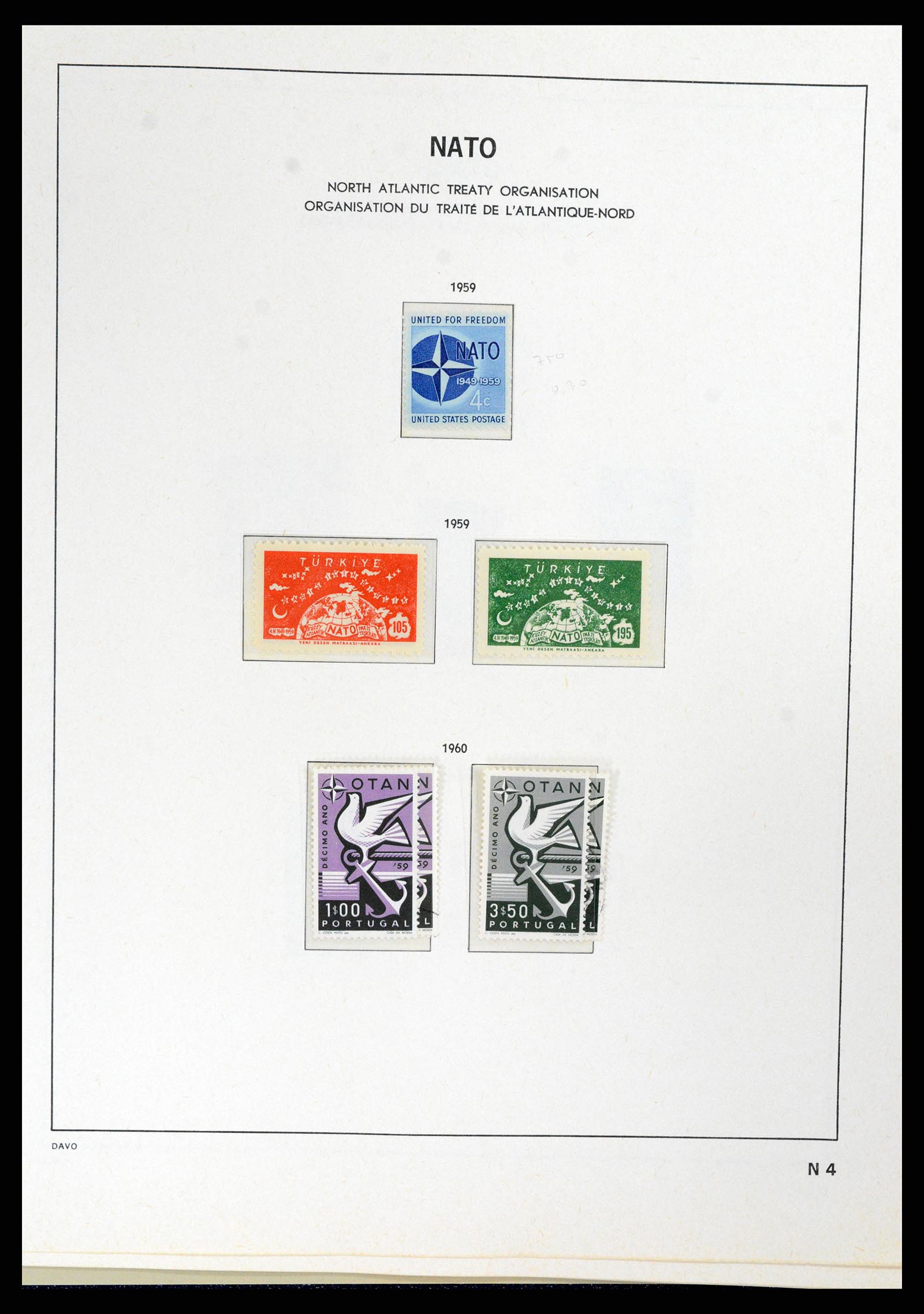 37828 096 - Stamp Collection 37828 Europa CEPT 1936-1986.