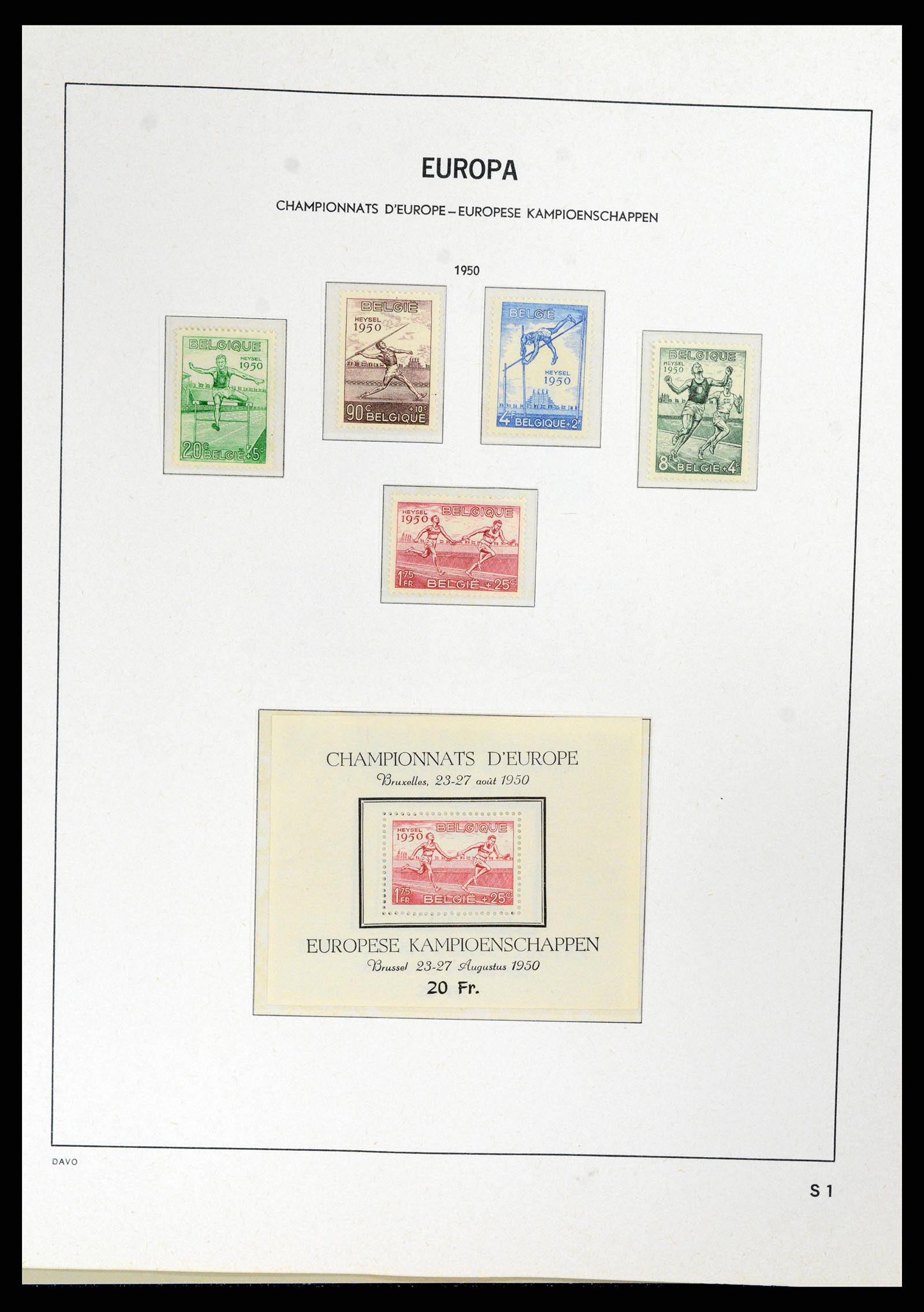 37828 099 - Postzegelverzameling 37828 Europa CEPT 1936-1986.