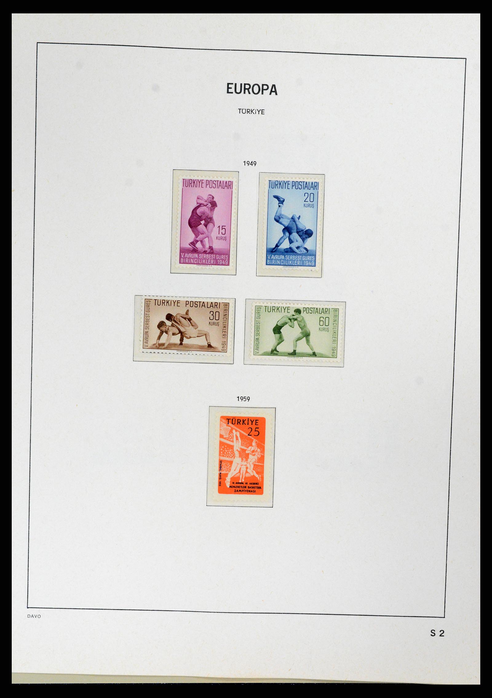 37828 100 - Stamp Collection 37828 Europa CEPT 1936-1986.