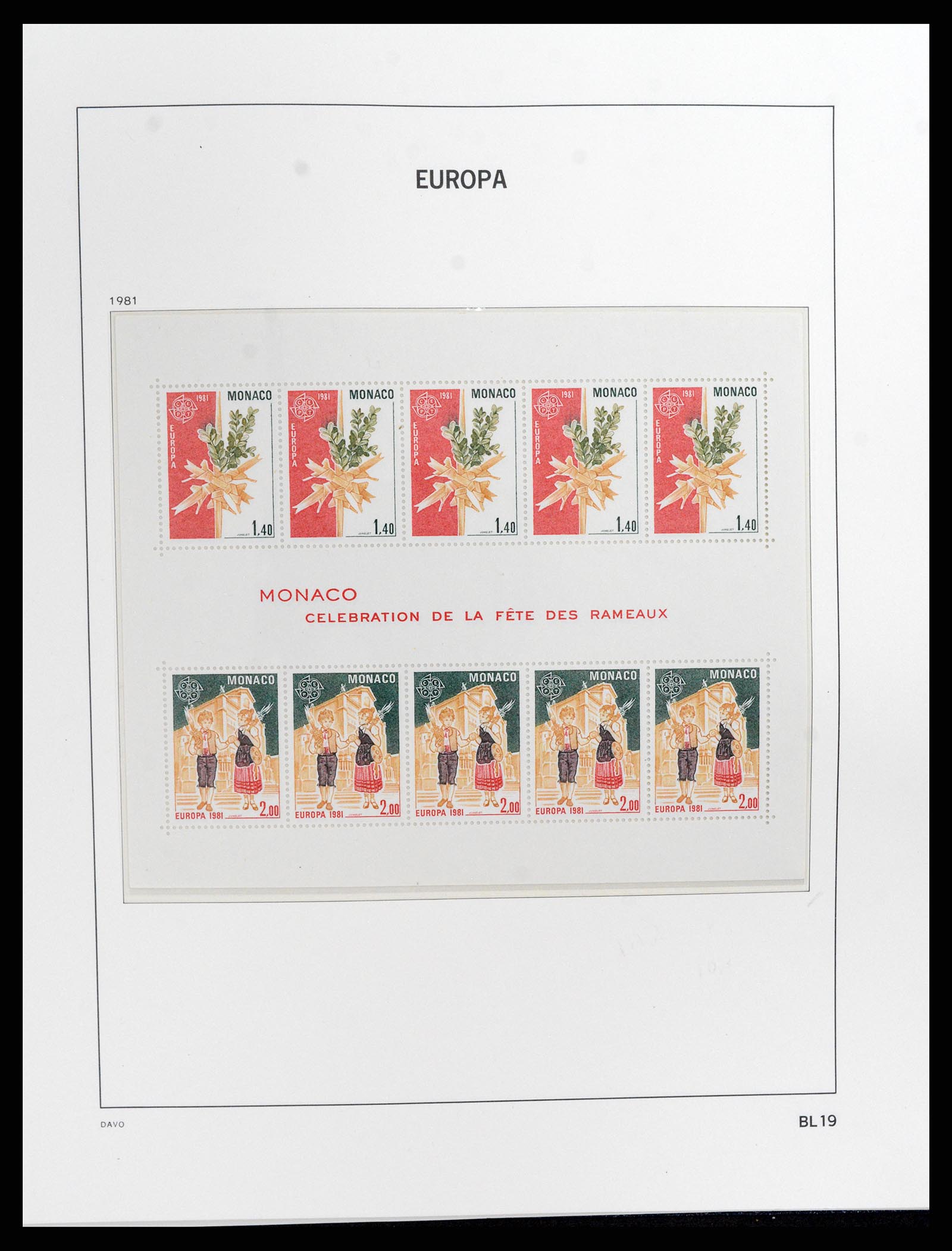 37828 262 - Postzegelverzameling 37828 Europa CEPT 1936-1986.