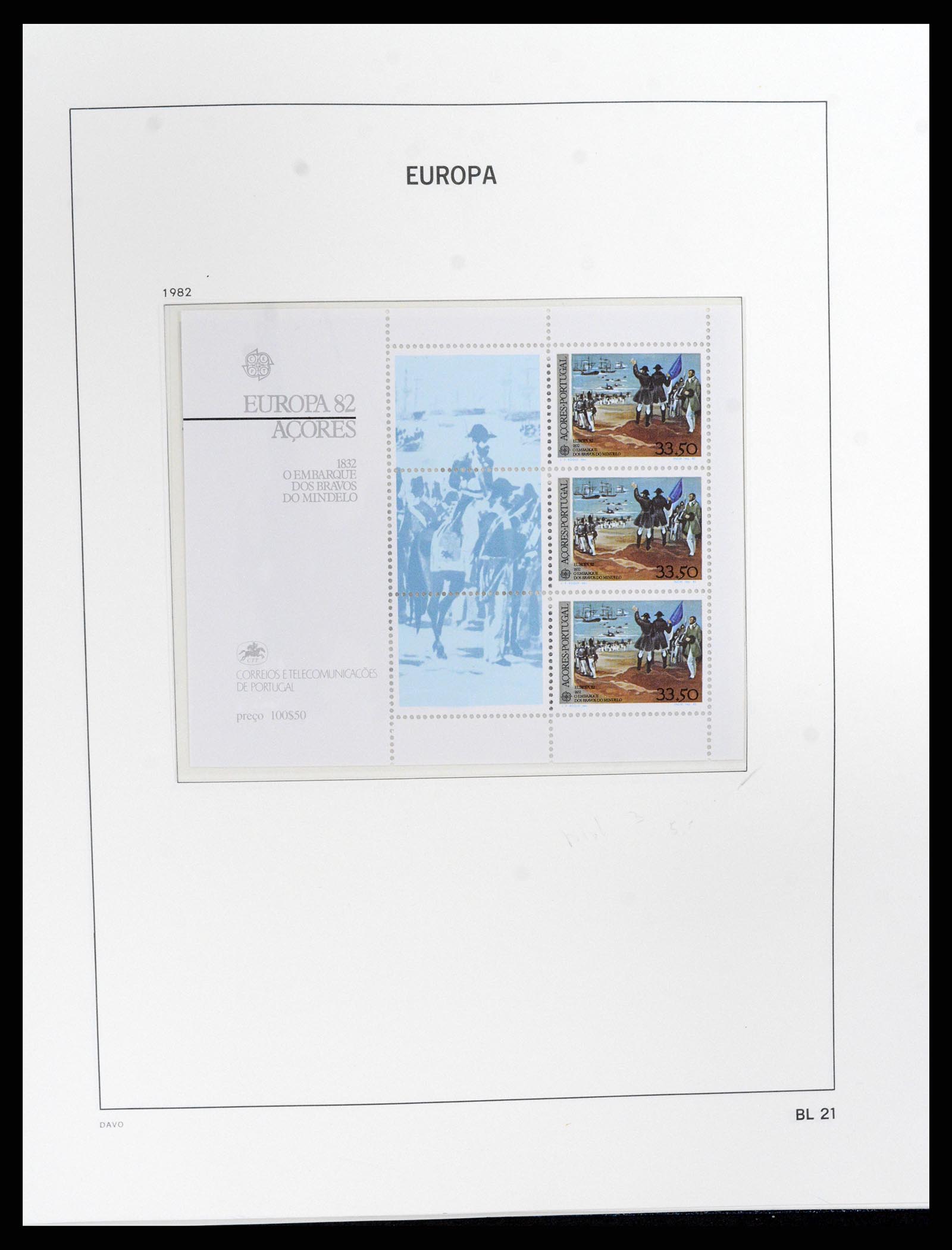 37828 264 - Postzegelverzameling 37828 Europa CEPT 1936-1986.