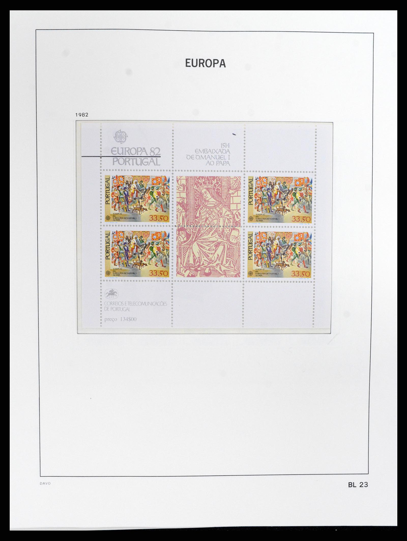 37828 266 - Postzegelverzameling 37828 Europa CEPT 1936-1986.