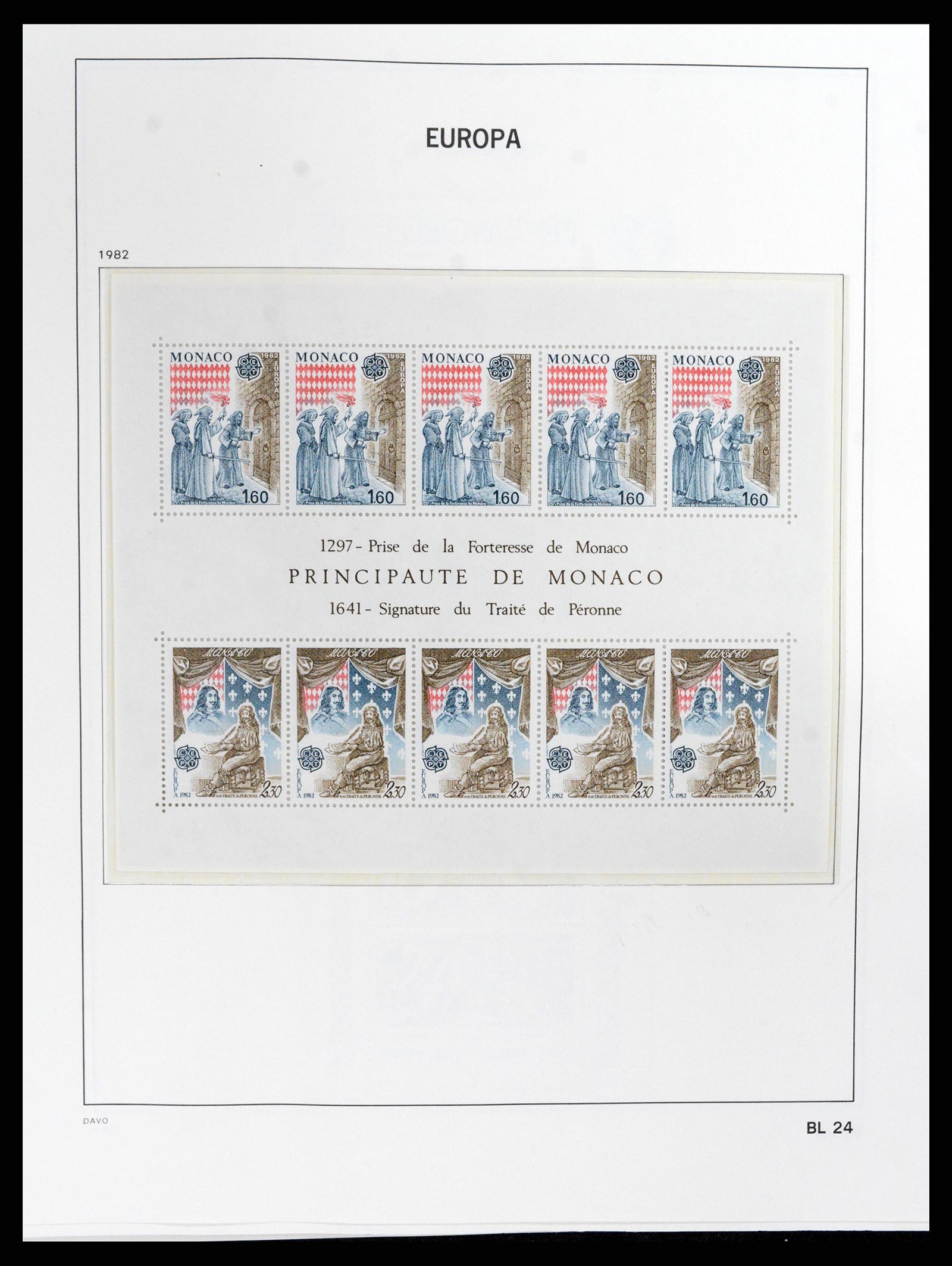 37828 267 - Postzegelverzameling 37828 Europa CEPT 1936-1986.