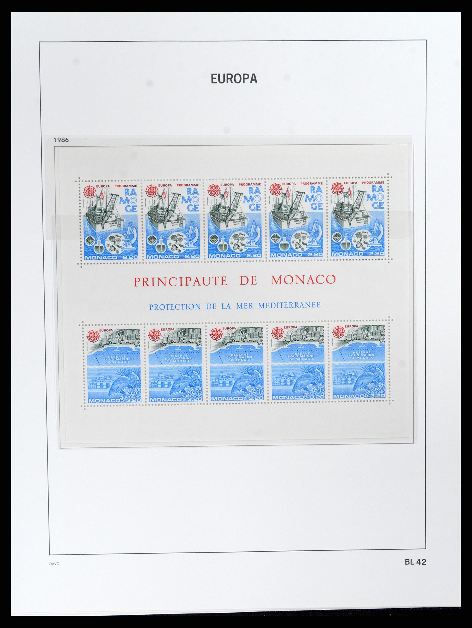 37828 285 - Postzegelverzameling 37828 Europa CEPT 1936-1986.