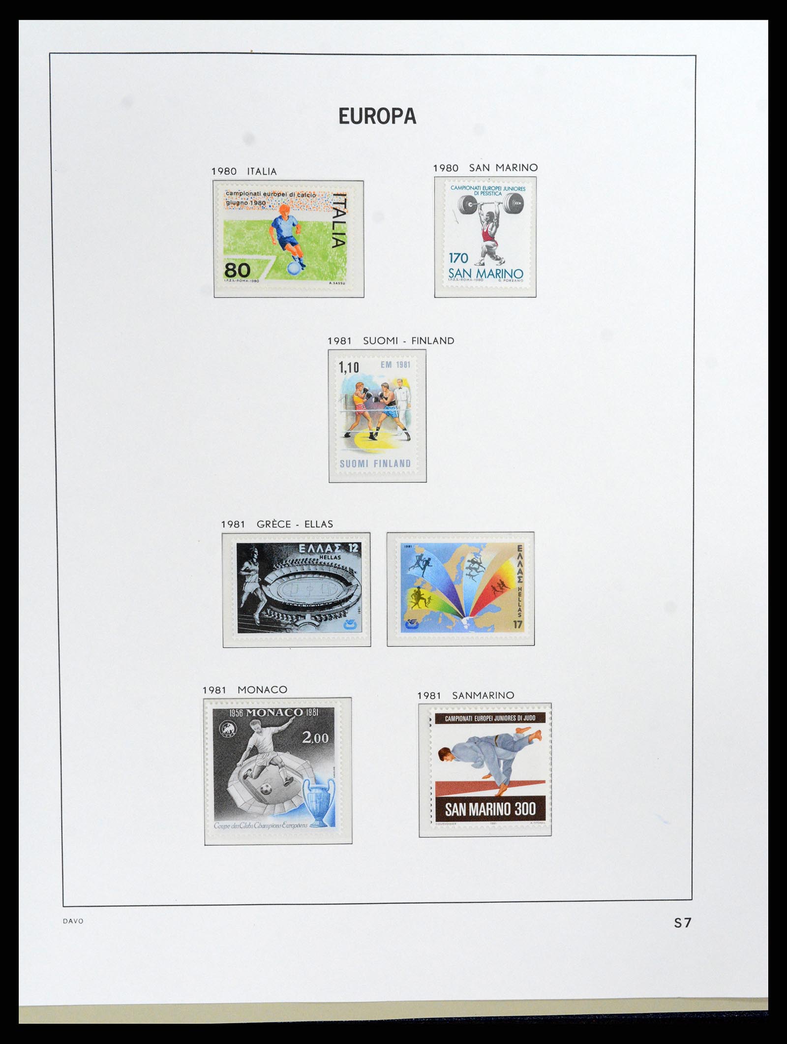 37828 288 - Postzegelverzameling 37828 Europa CEPT 1936-1986.