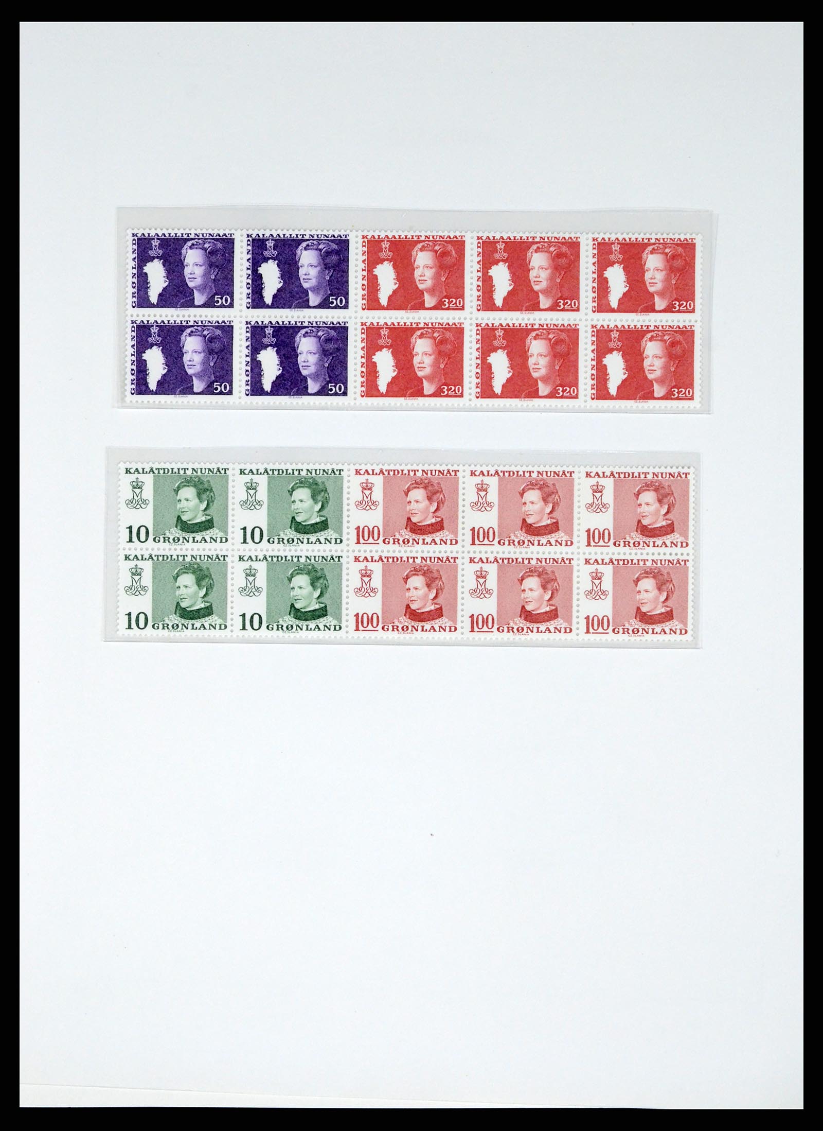 37829 021 - Postzegelverzameling 37829 Groenland 1905-2016.